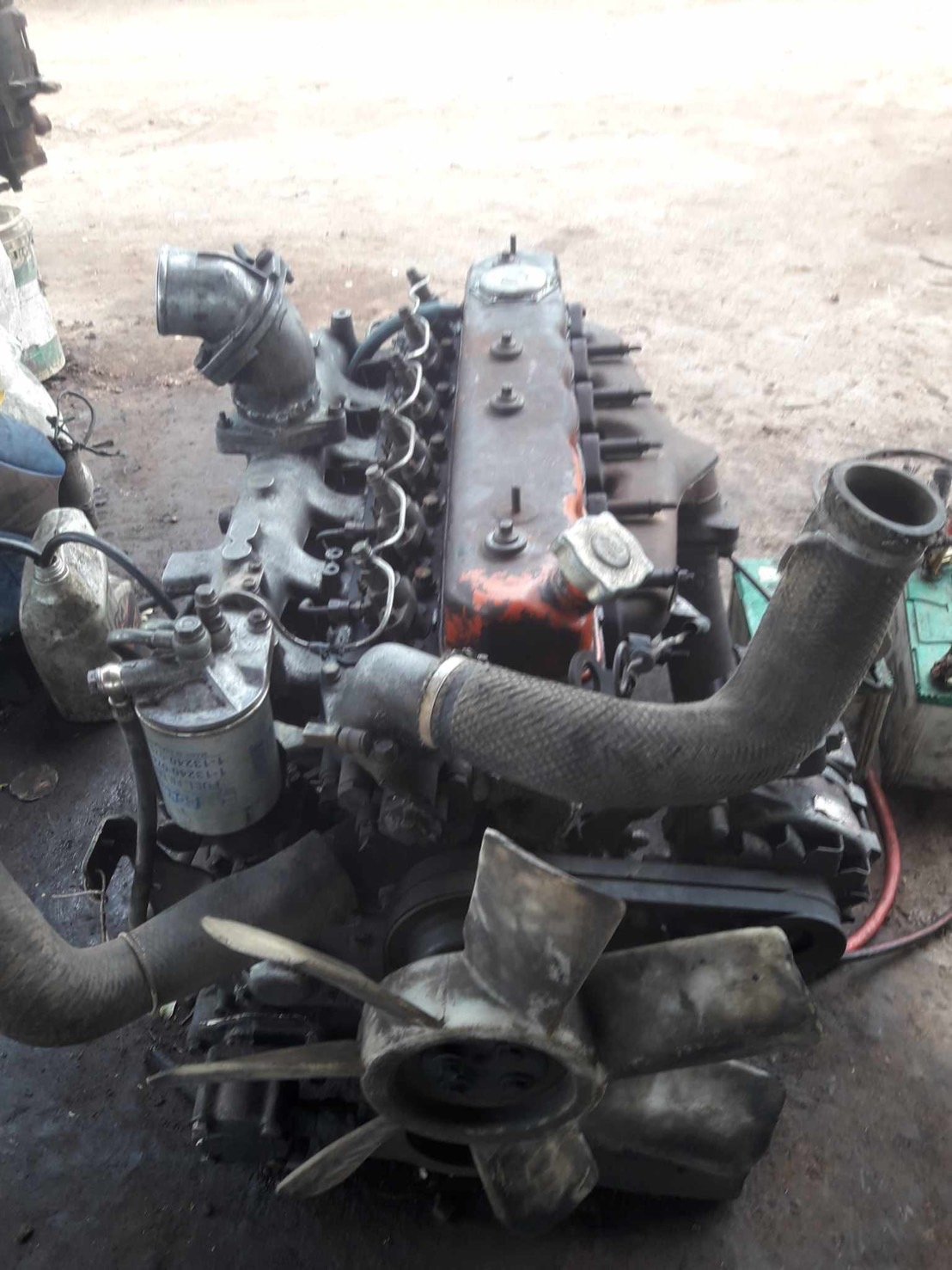 เครื่อง ISUZU 6BG1 175 แรงม้า พร้อมใบคลุม เครื่อง ISUZU 6BG1 175 แรงม้า พร้อมใบคลุม