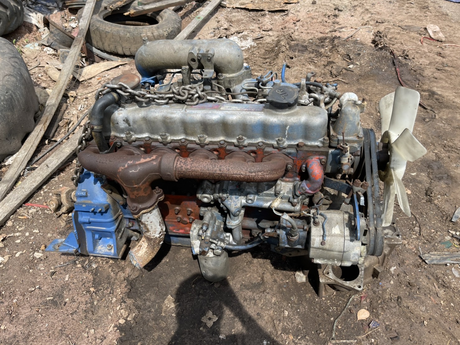 เครื่อง HINO HO7C  185 แรง