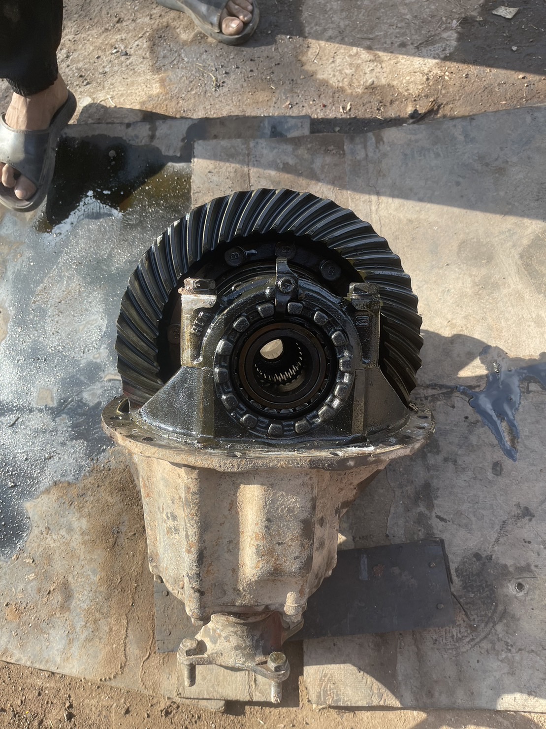 เพลา F 6ล้อ เฟื่อง 7-43 22000 บาท พร้อมใช้งาน