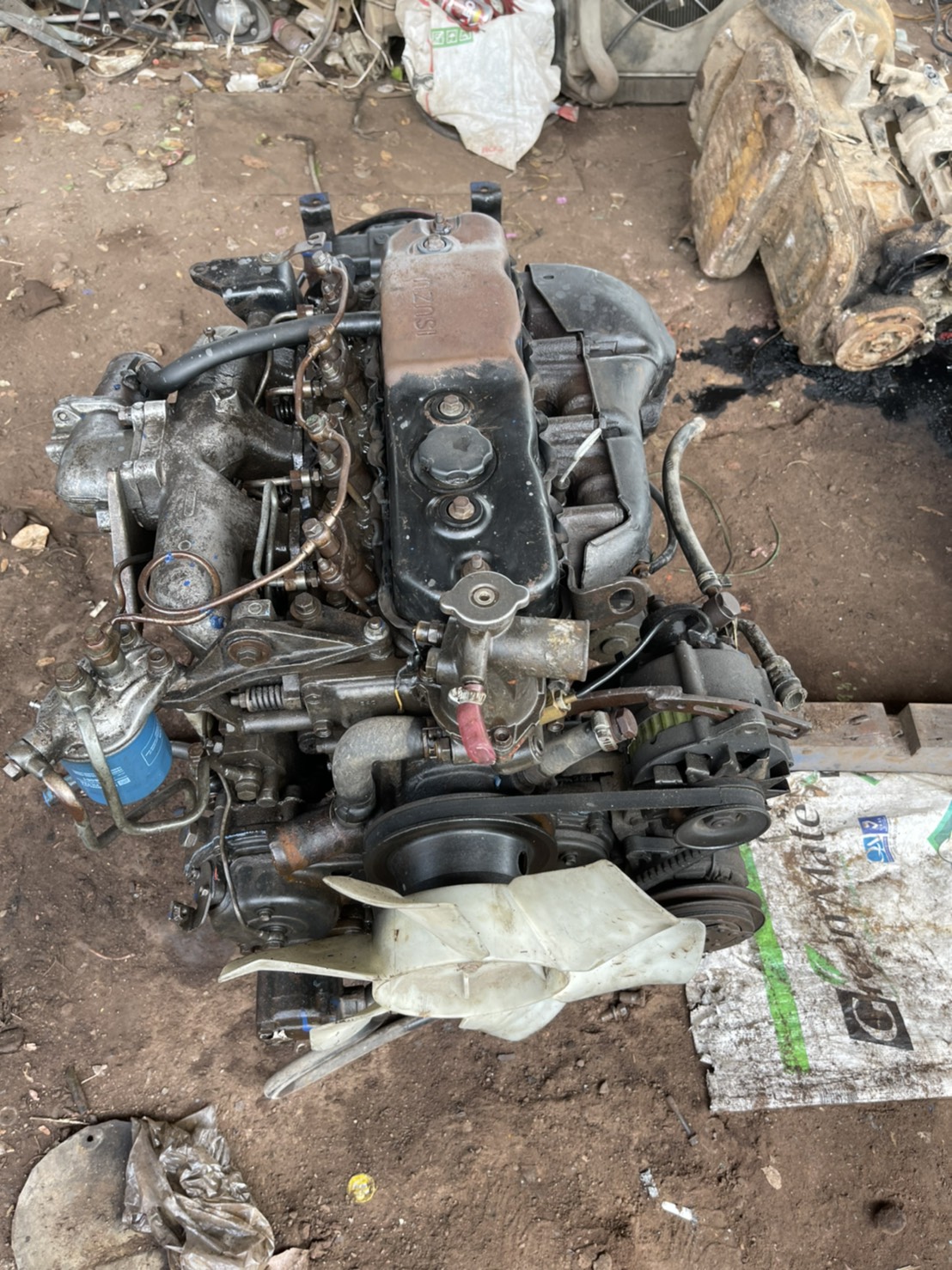 เครื่อง ISUZU 4BD1 115 แรงพร้อมเกียร์