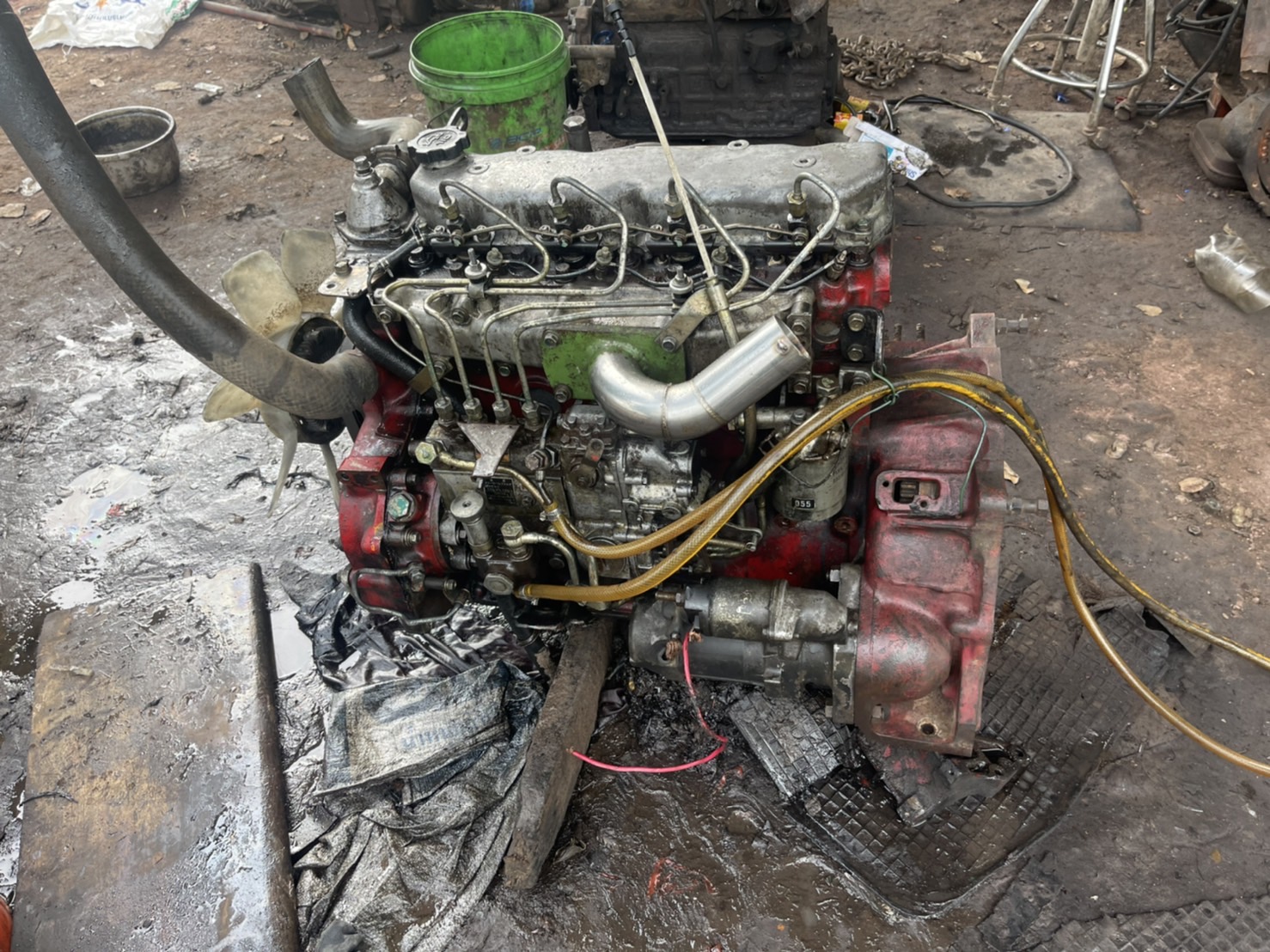 เครื่อง WO4D 120 แรง