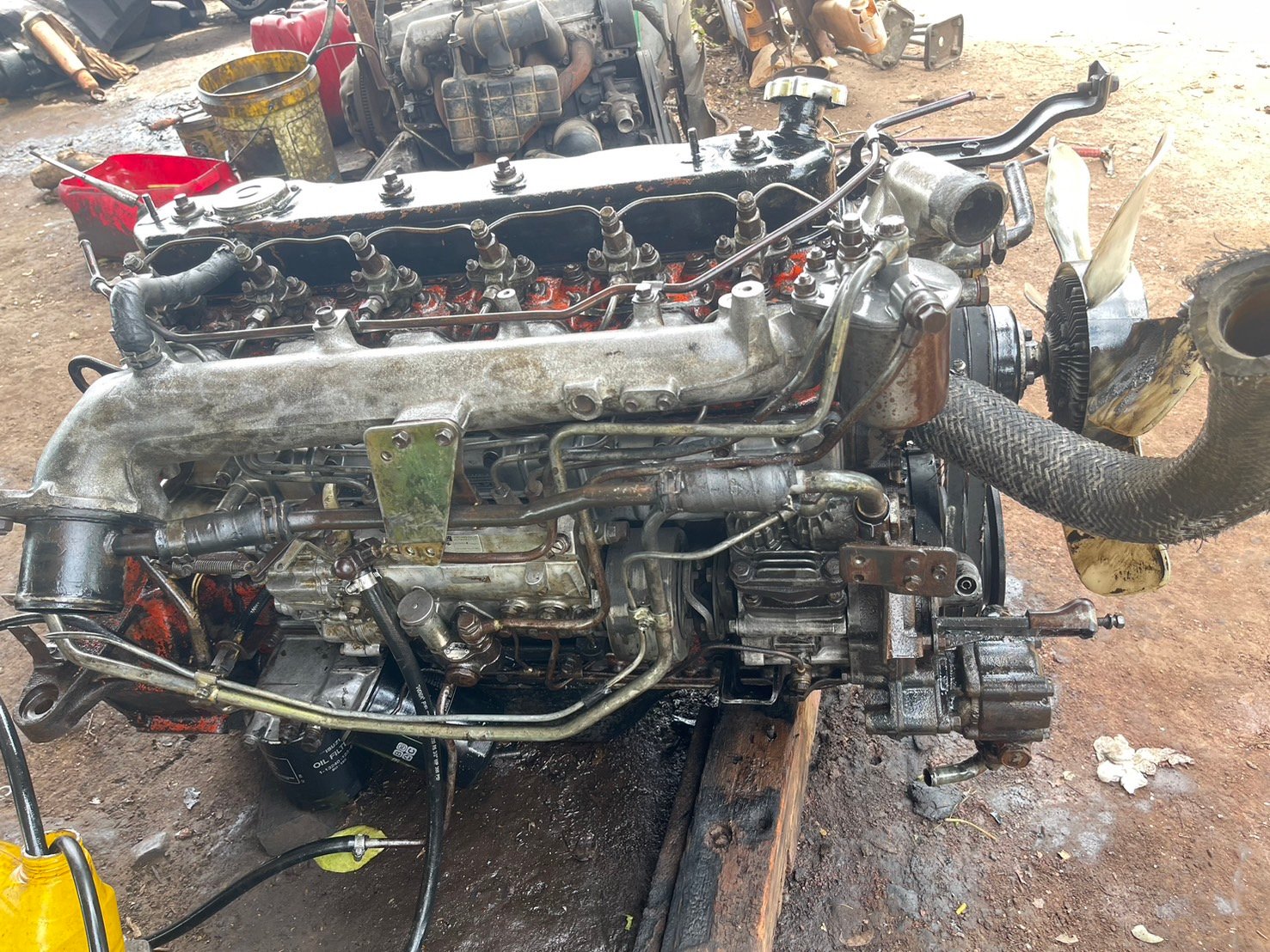 เครื่อง ISUZU 6BG1 175 แรงม้า 49000 บาท พร้อมใช้งาน
