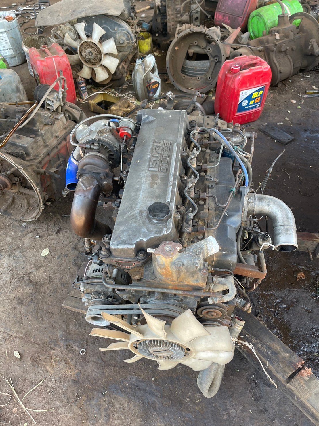 เครื่อง ISUZU 4HE1 150 แรงม้าเทอร์โบ  69000 บาท