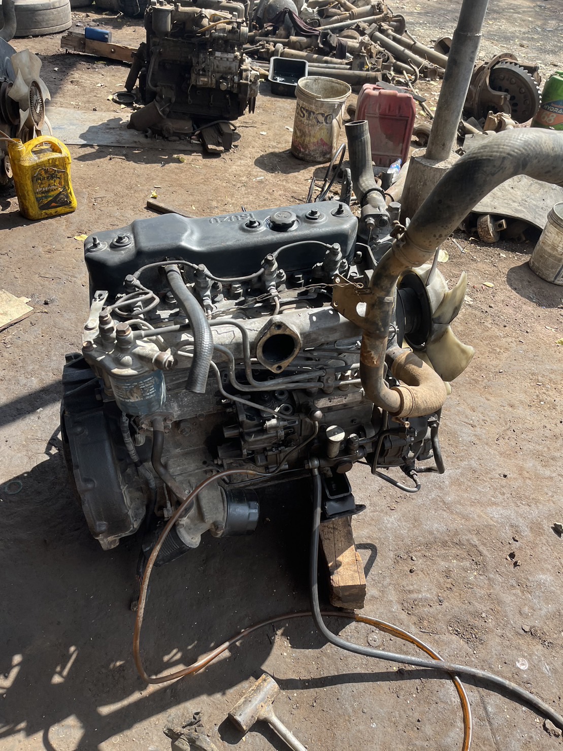 เครื่อง ISUZU 4BD1 115 แรงม้า 45000 บาท พร้อมใช้งาน