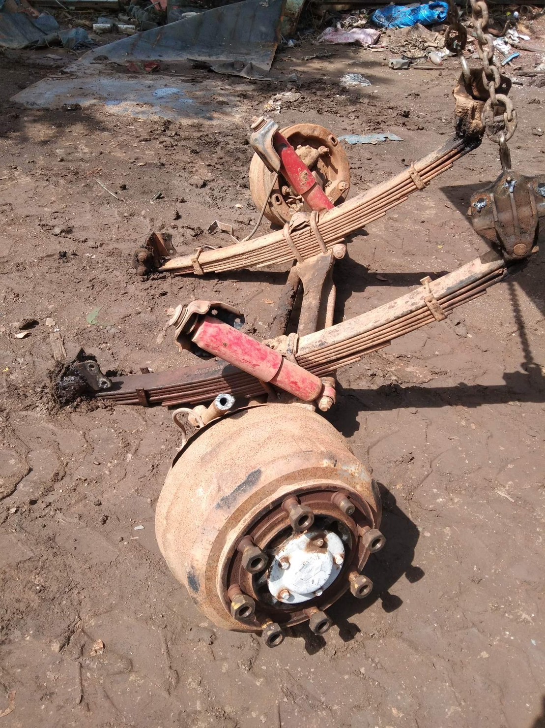 คานหน้า MITSU 527 18000 บาท พร้อมแหนบ