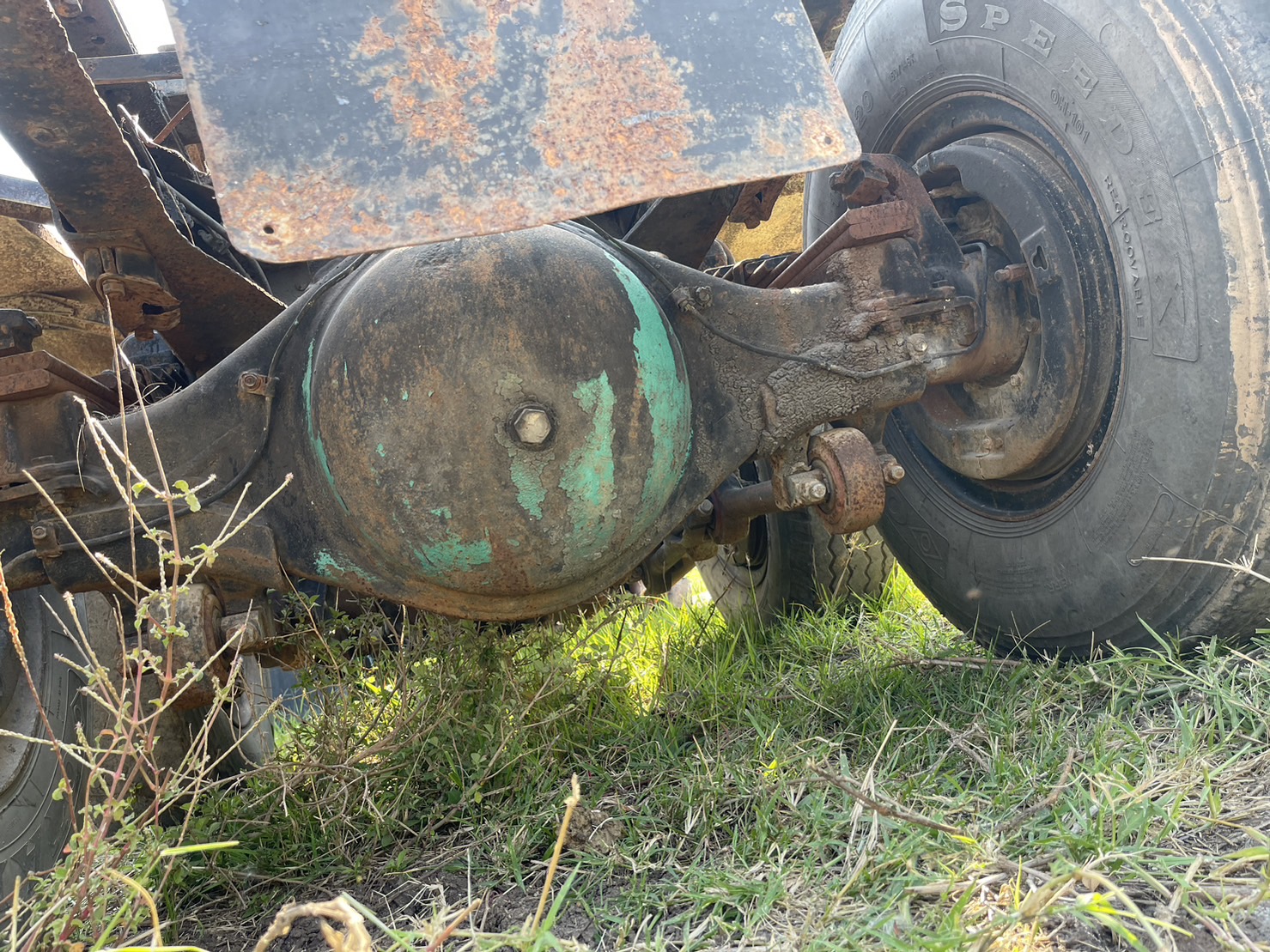 แยกขาย ขายชุดเพลา2 เพลา หัวลาก 65000 บาท พร้อมแท่นโบกี้แหนบ