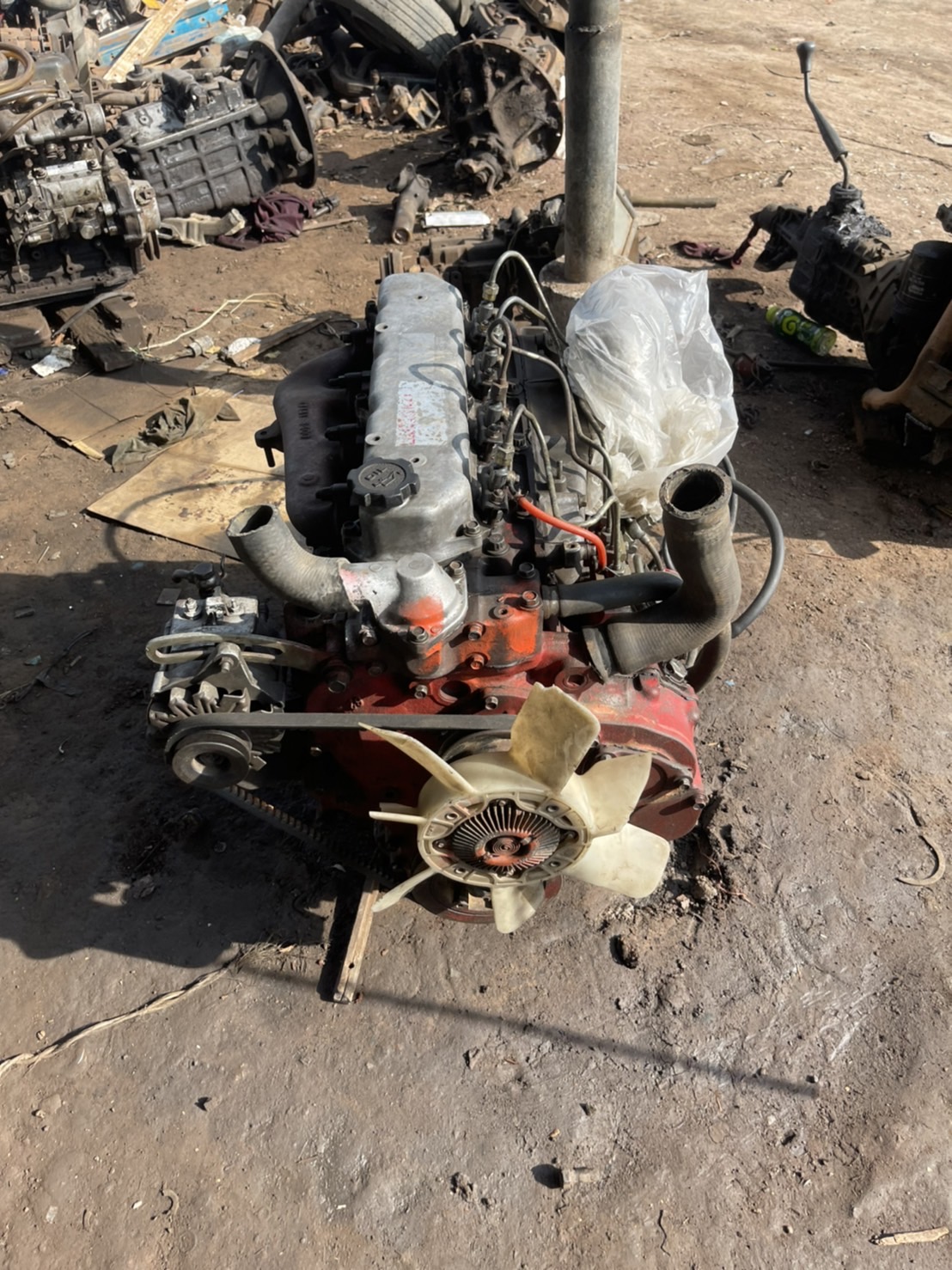 เครื่อง HINO WO4D 117 แรง