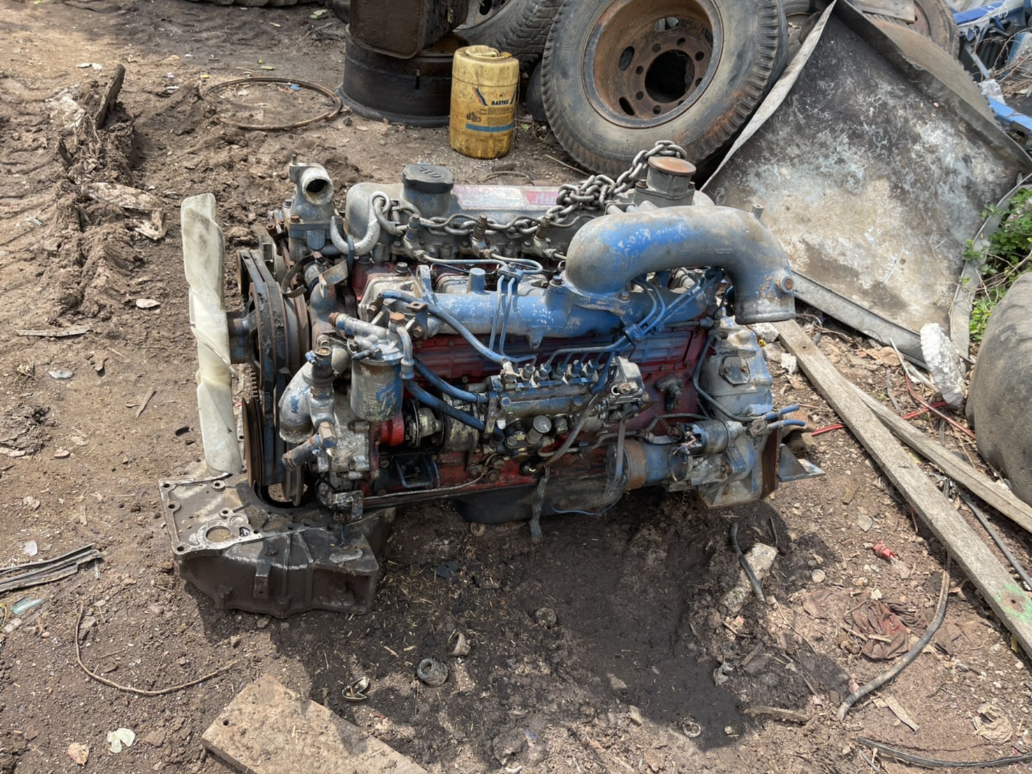 เครื่อง HINO HO7C  185 แรง