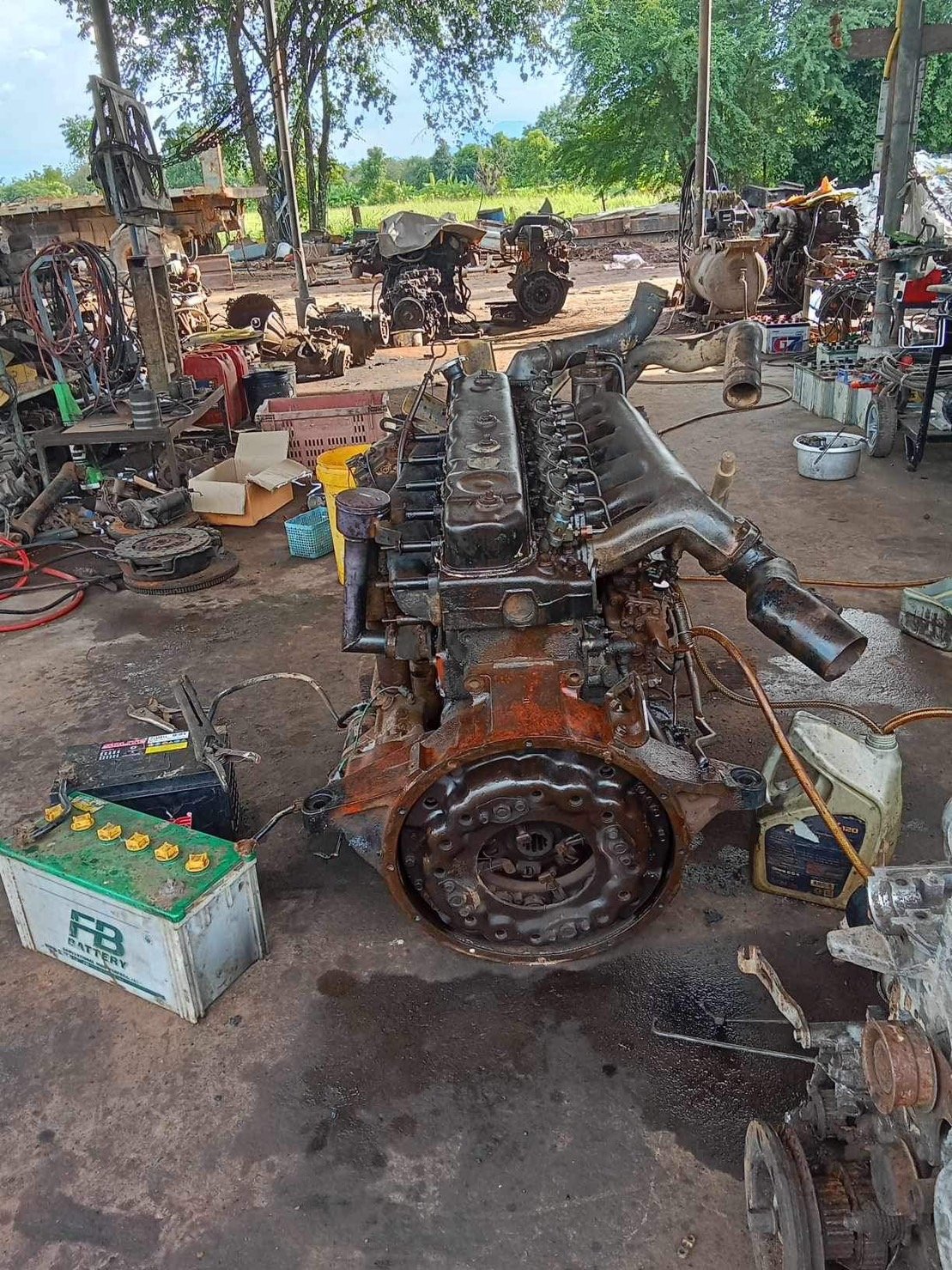 เครื่องISUZU 6BG1 175 แรงม้า ปั้มลม 65000 บาท พร้อมใช้งาน เครื่องISUZU 6BG1 175 แรงม้า ปั้มลม 65000 บาท พร้อมใช้งาน