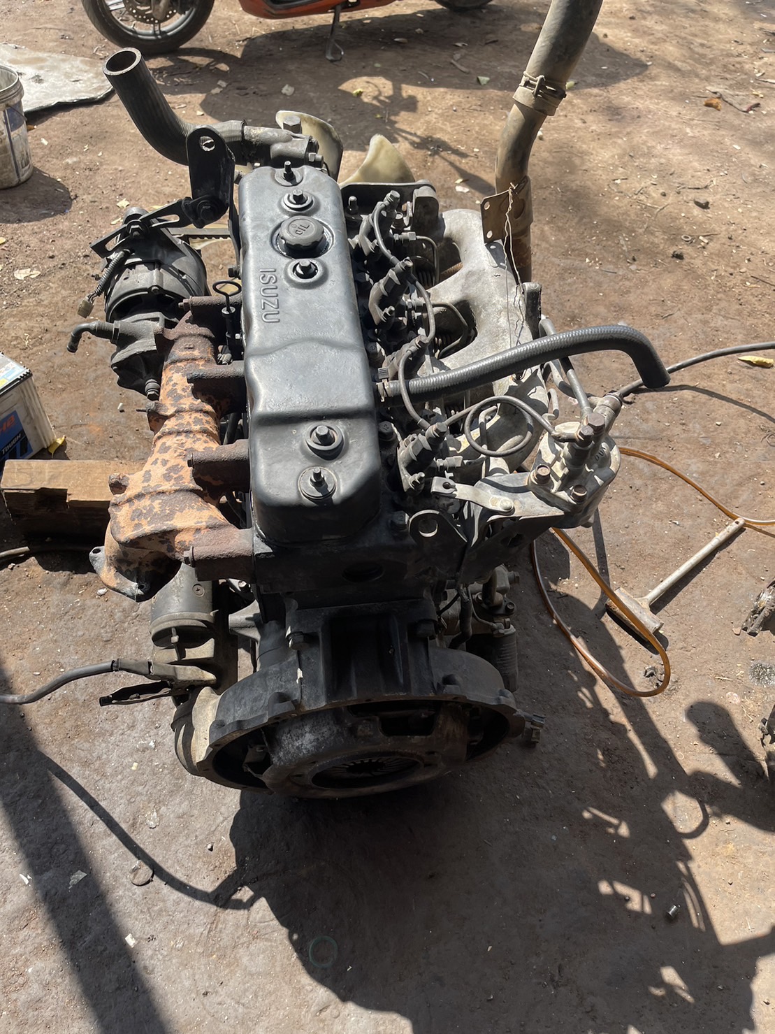 เครื่อง ISUZU 4BD1 115 แรงม้า 45000 บาท พร้อมใช้งาน