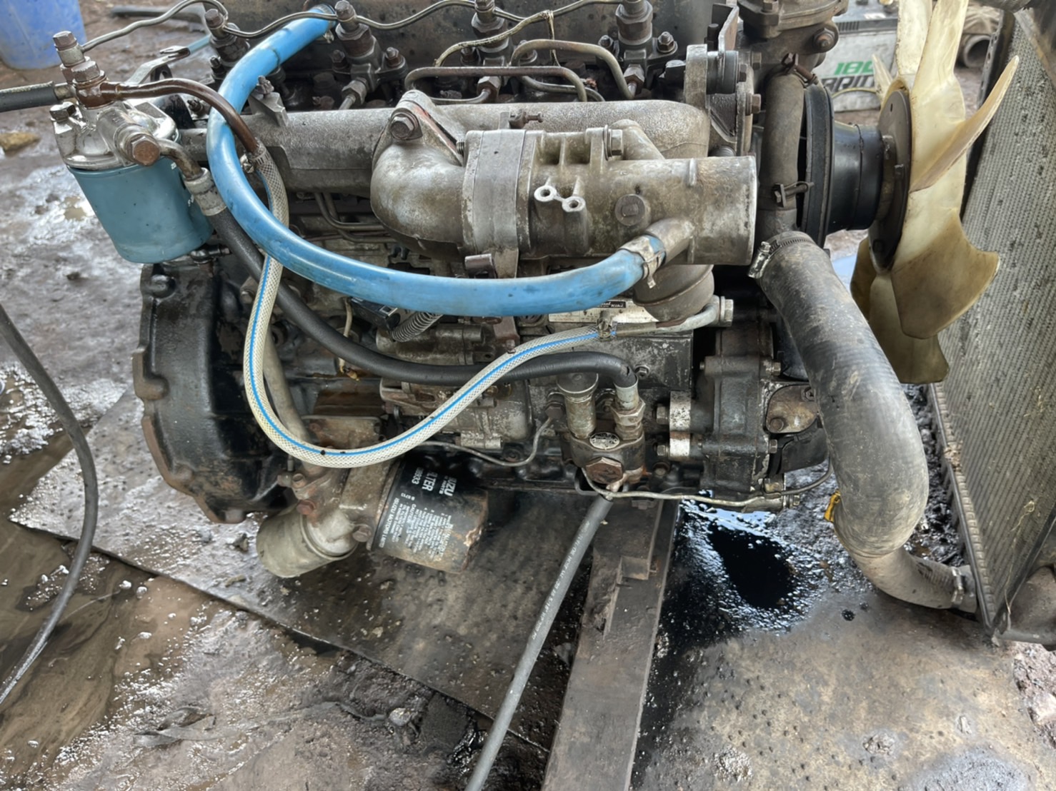 เครื่อง ISUZU 100 แรง 4BC2 พร้อมใช้งาน