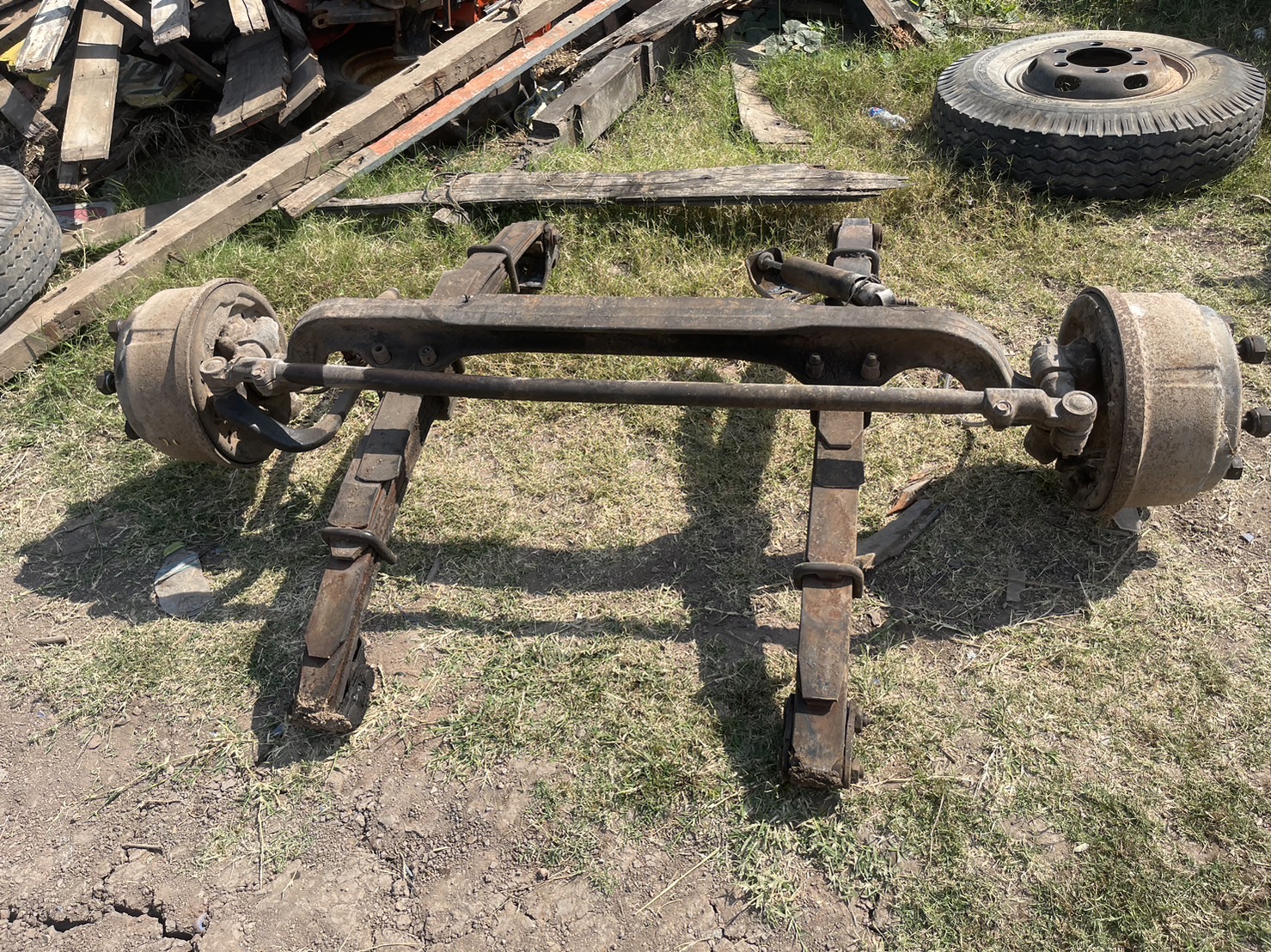 คานหน้า 6 ล้อ HINO FC 12500 บาท ร้อมแหนบ