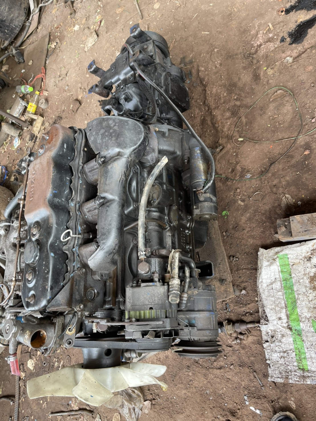 เครื่อง ISUZU 4BD1 115 แรงพร้อมเกียร์ เครื่อง ISUZU 4BD1 115 แรงพร้อมเกียร์