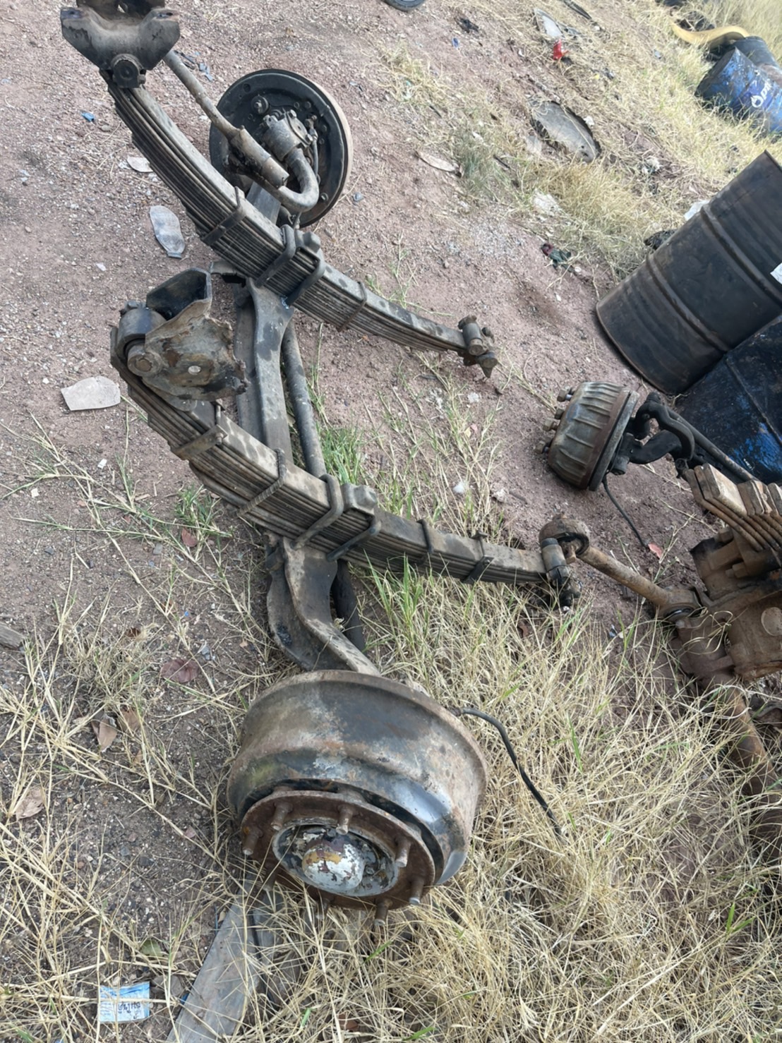 คานหน้า พร้อมแหนบ HINO สดือแหนบ 31 นิ้ว