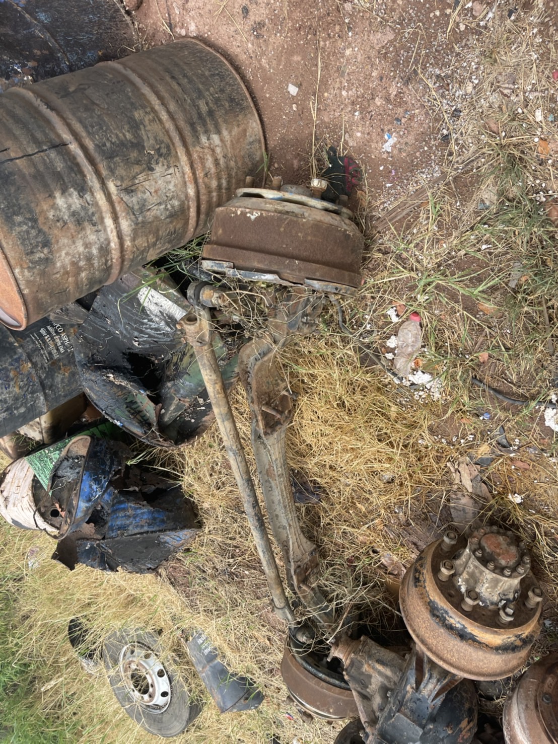 คานหน้า ISUZU GIGA สดือ 34 นิ้ว พร้อมใช้งาน