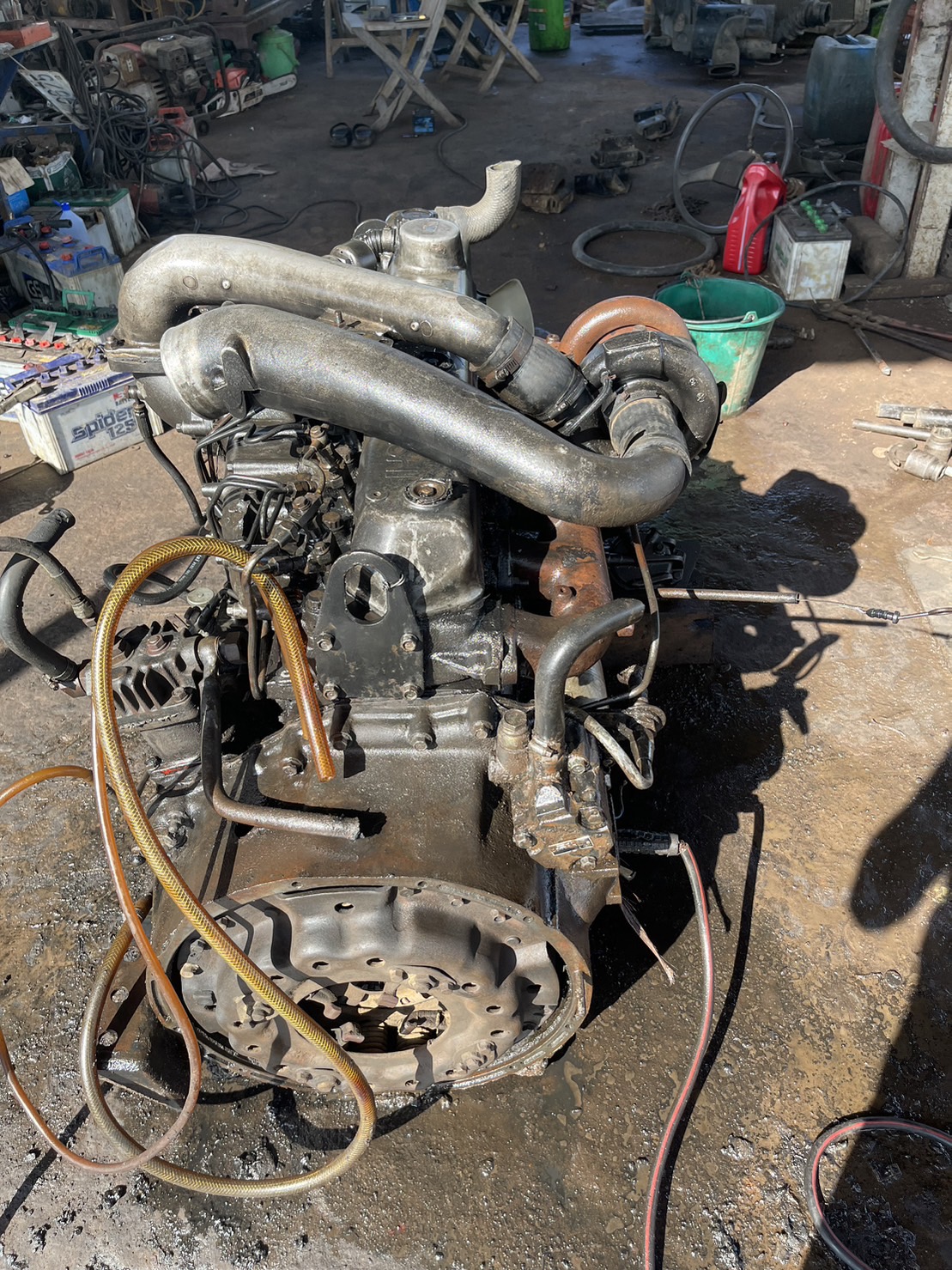 เครื่อง 6D16 TF 220  80000 บาท