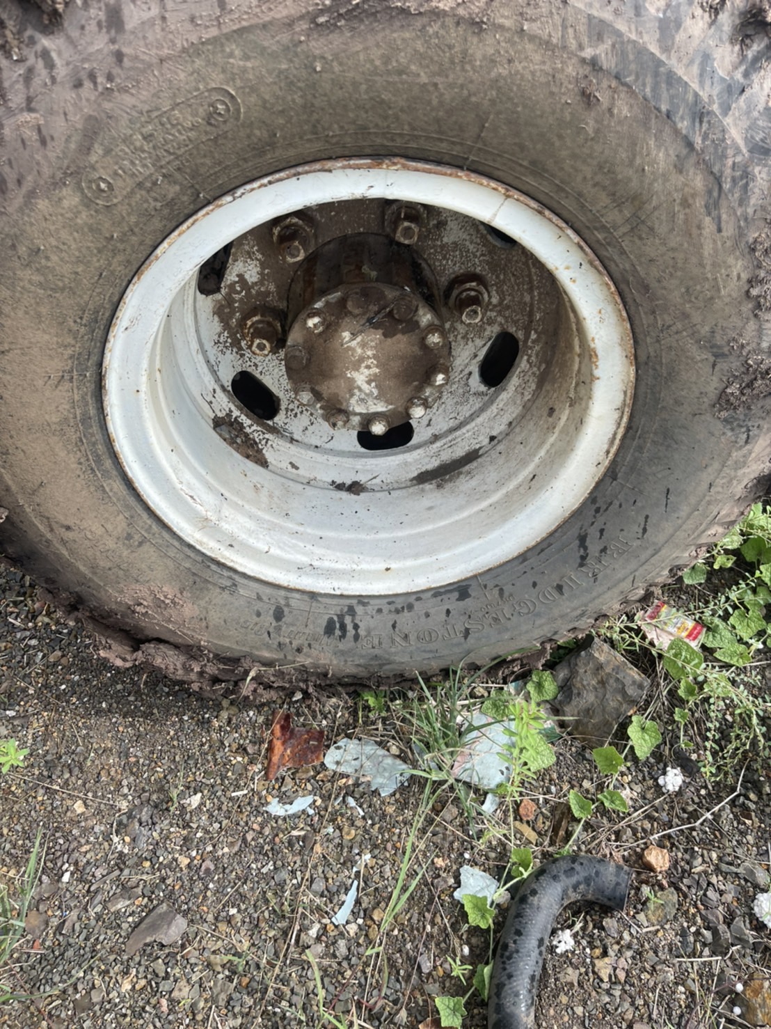 คานหน้า เพลาหลัง F พร้อมยาง