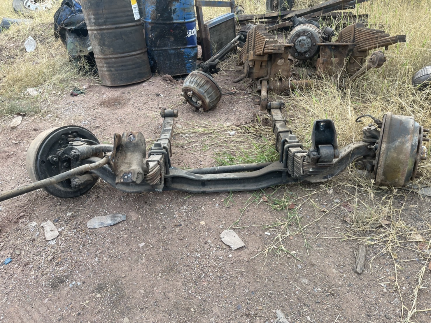 คานหน้า พร้อมแหนบ HINO สดือแหนบ 31 นิ้ว