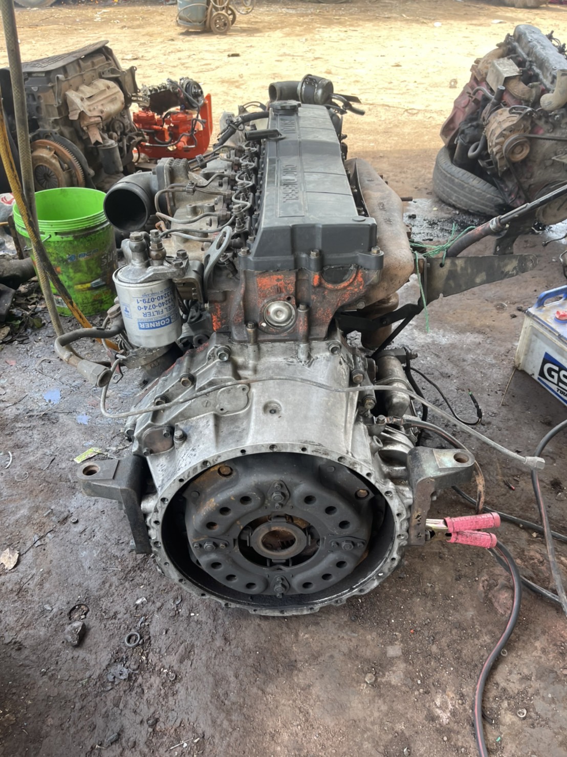 เครื่อง ISUZU 6HE1 195 แรงม้า 69000 บาท พร้อมเอกสาร