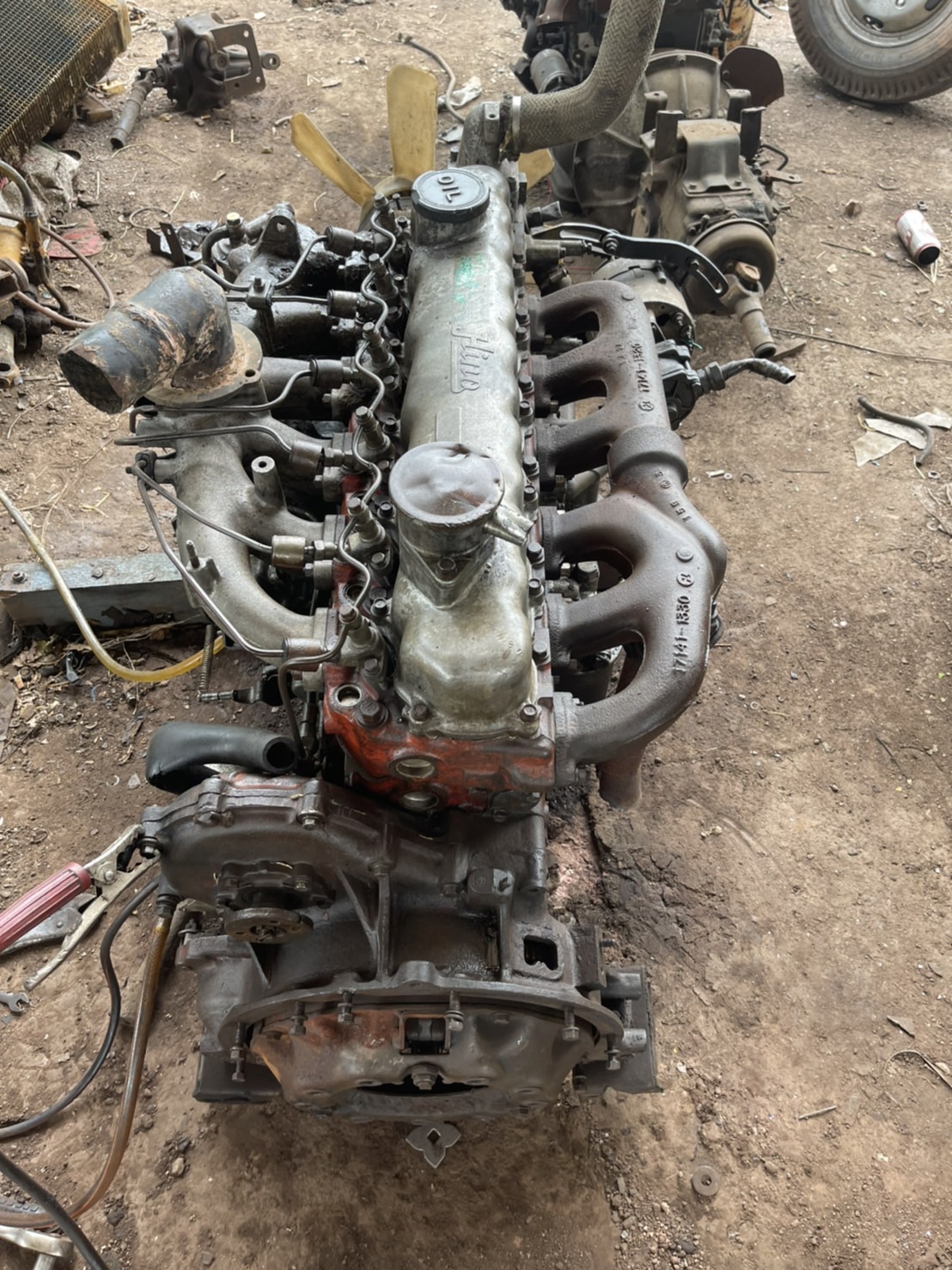 เครื่อง HINO EH700 168แรง