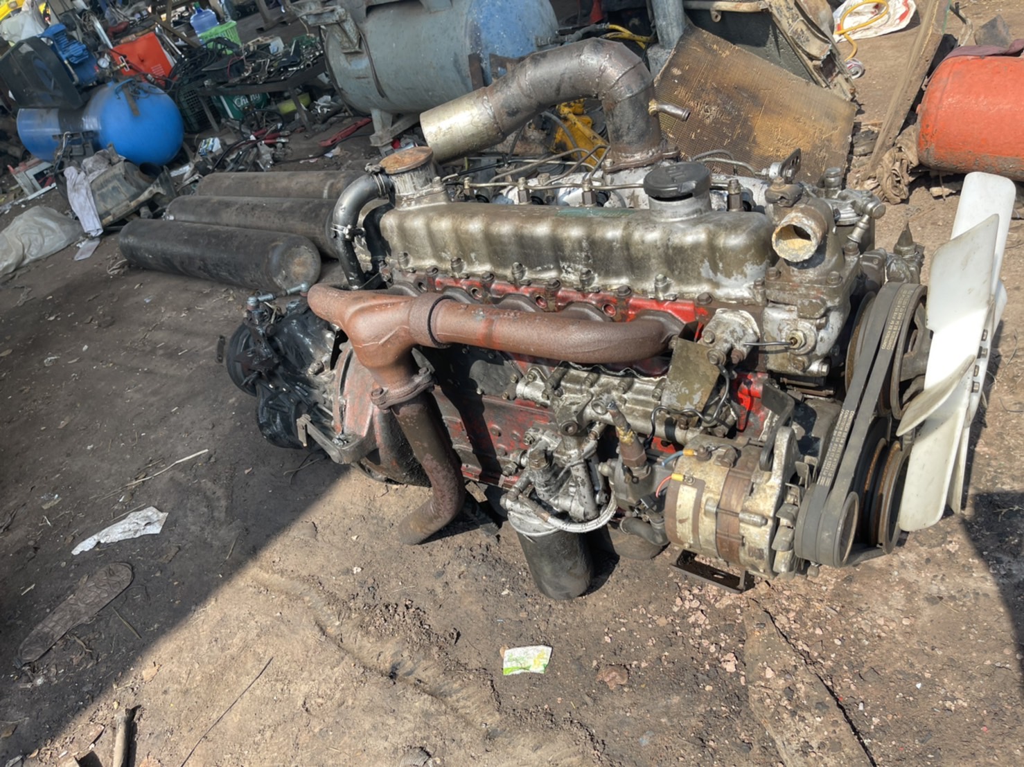 เครื่อง HINO EH 500 158 แรงม้า พร้อมเกียร์