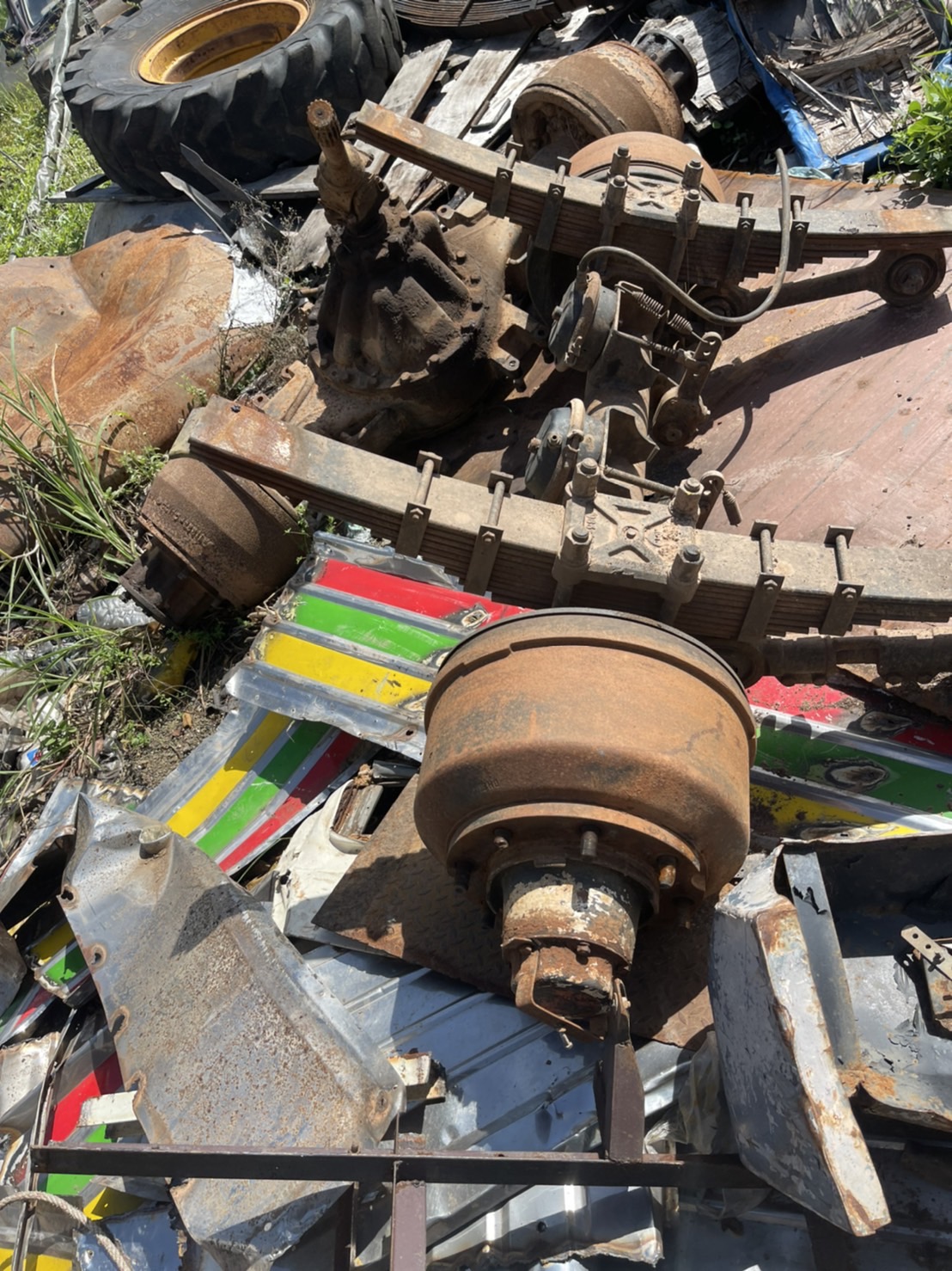 เพลาลูกพ่วง 16500 บาท พร้อมแหนบ