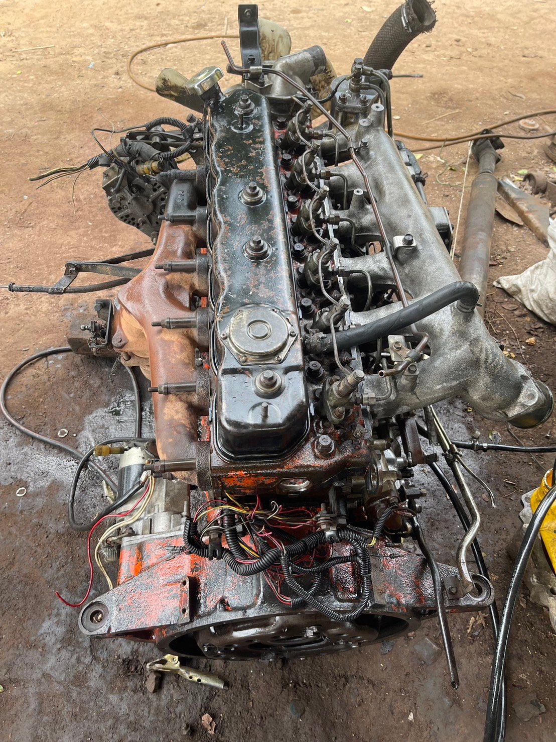 เครื่อง ISUZU 6BG1 175 แรงม้า 49000 บาท พร้อมใช้งาน