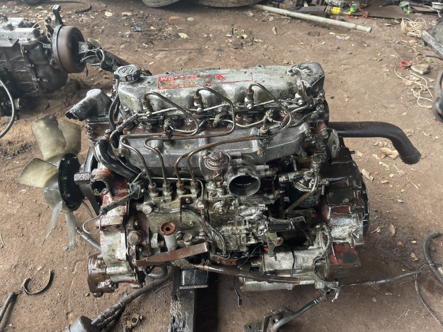 เครื่อง HINO WO4D 117 แรง