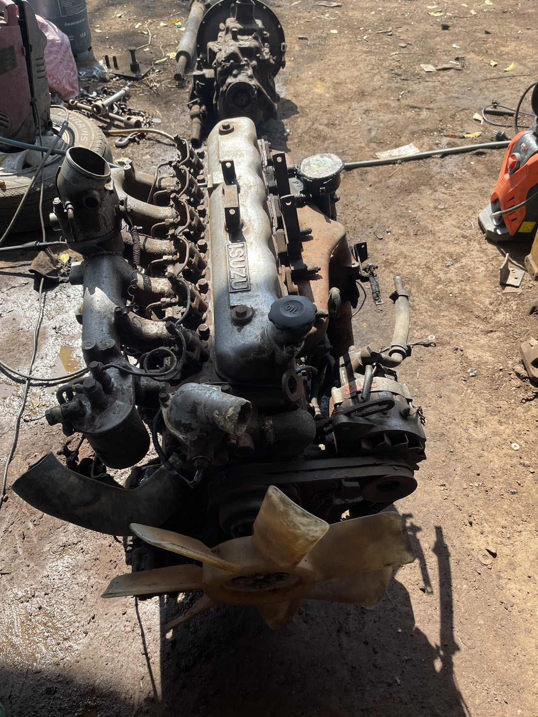 เครื่อง ISUZU 6BD1 165 แรงม้า