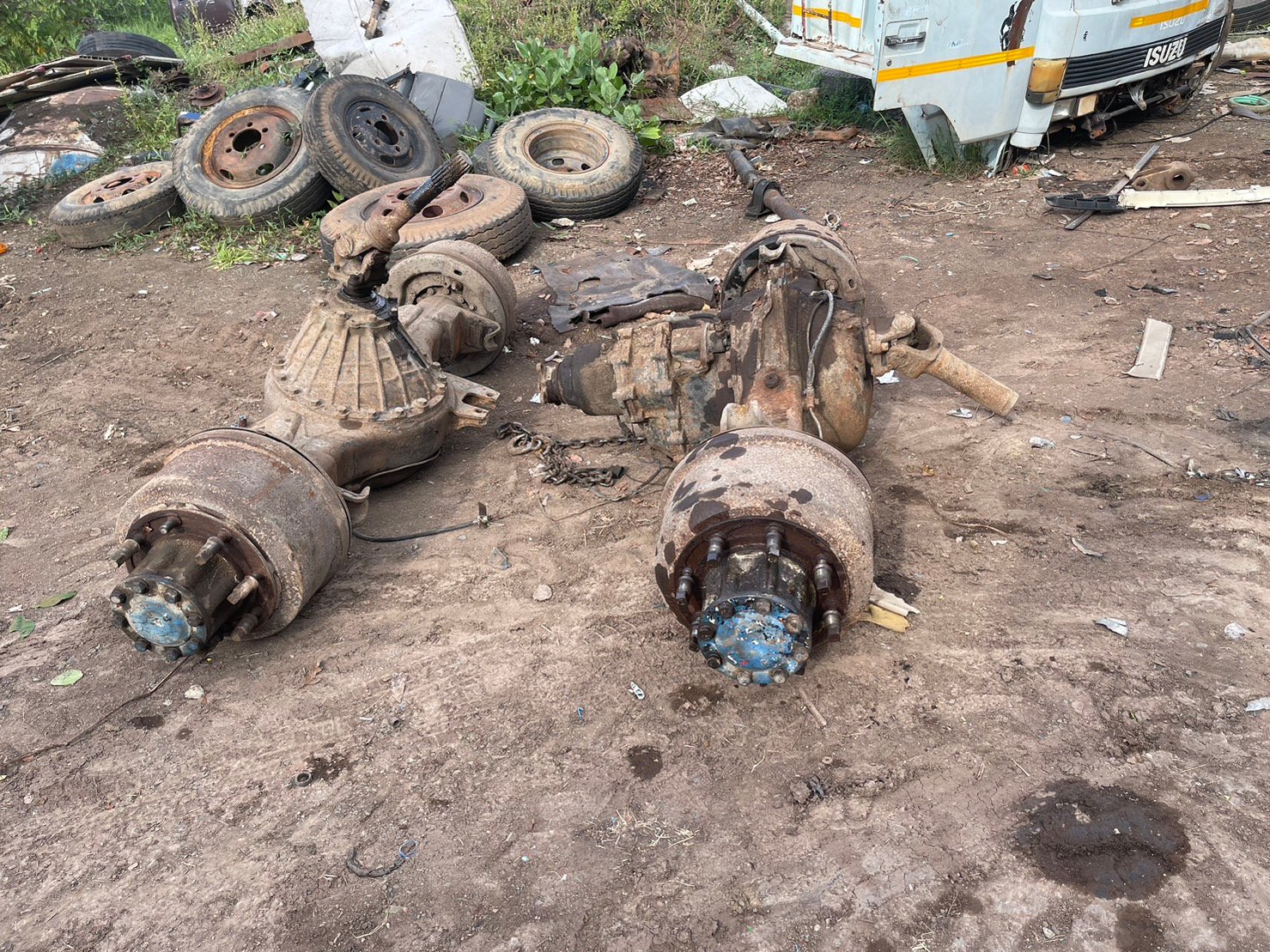 ชุด2 เพลา MITSU 527 เพลาบุ๋ม 60000 บาท พร้อมใช้งาน