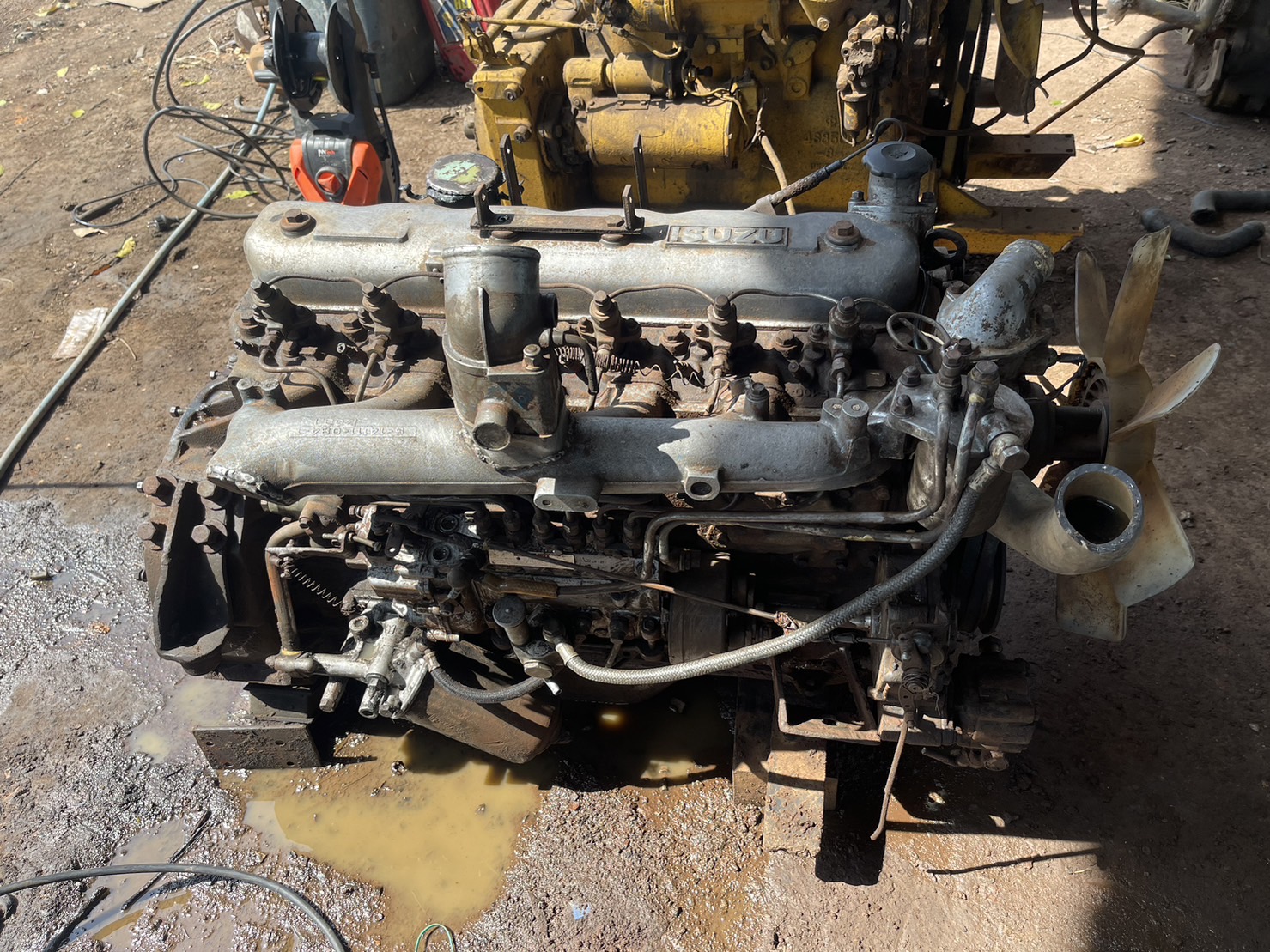 เครื่อง ISUZU 6BD1 165 แรงม้า