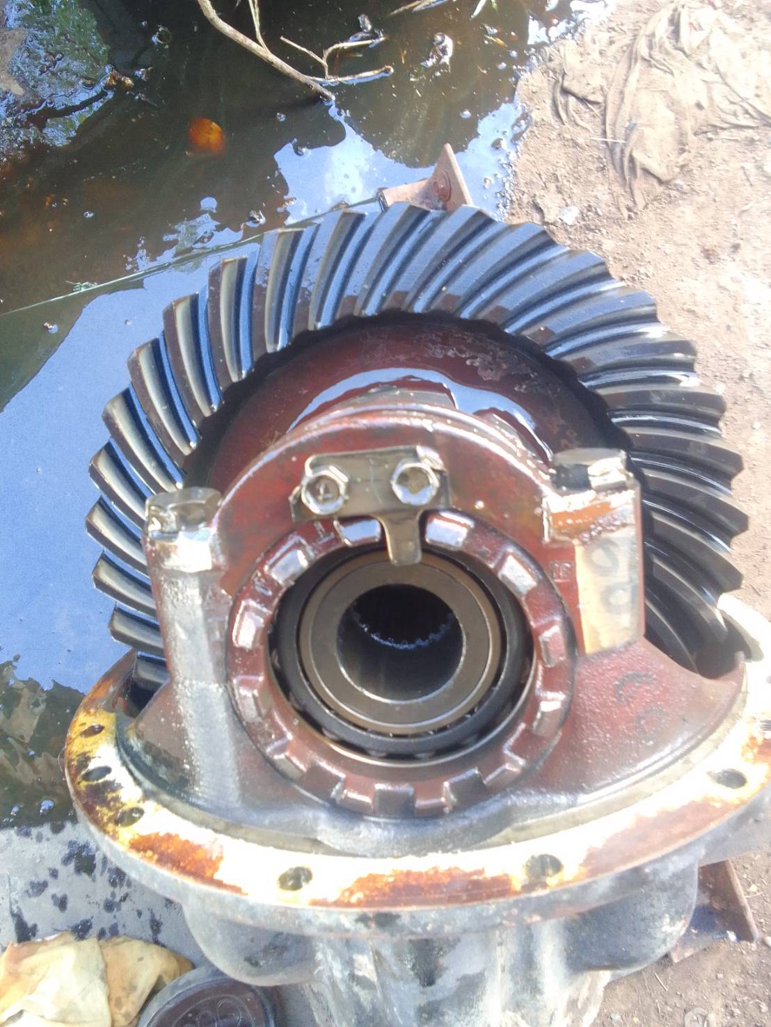 เพลา F มิตชู เฟื่อง 6-34 20000 บาทพร้อมใช้งาน