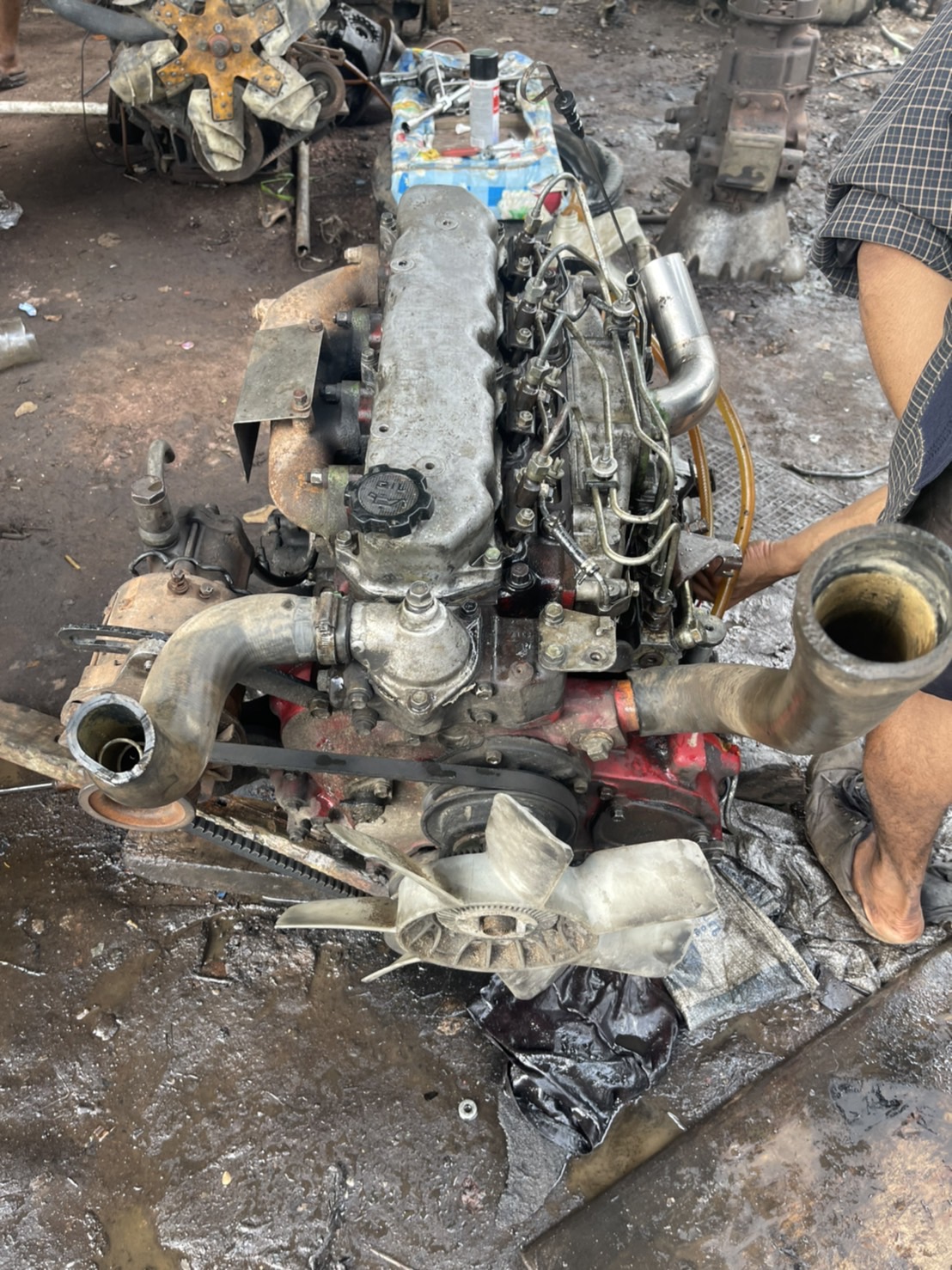 เครื่อง WO4D 120 แรง