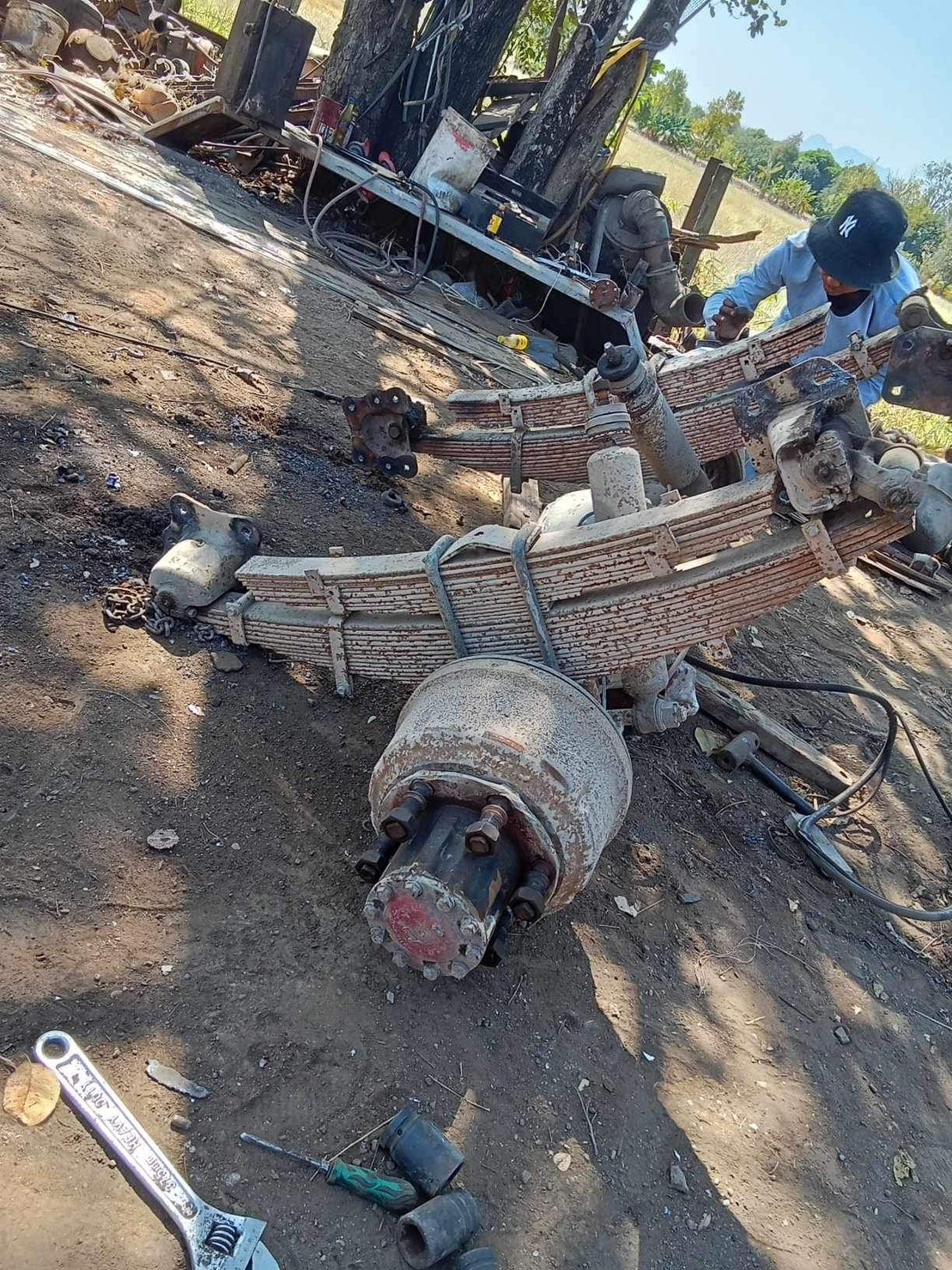 เพลา HINO FC  29000 บาท พร้อมแหนบ 0816278866