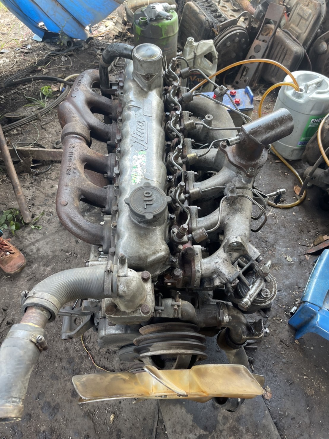 เครื่อง HINO EH700 168 แรงม้า 39000 บาท