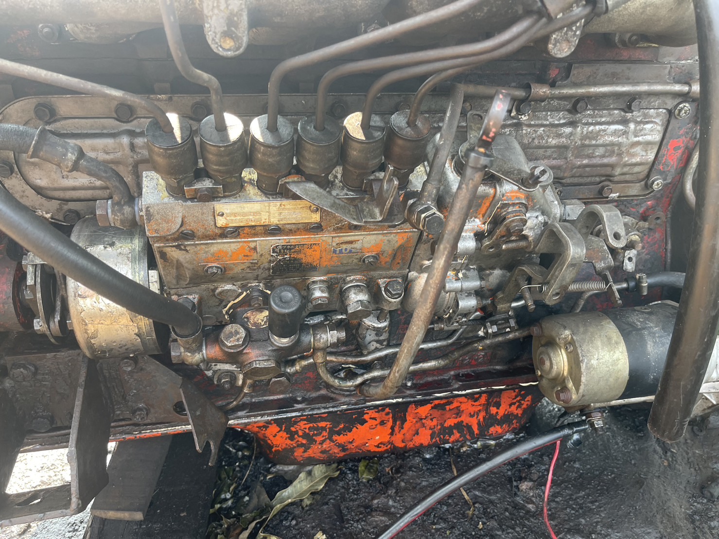 เครื่องHINO EH700 168 แรงม้า 38000 บาทพร้อมใช้งาน