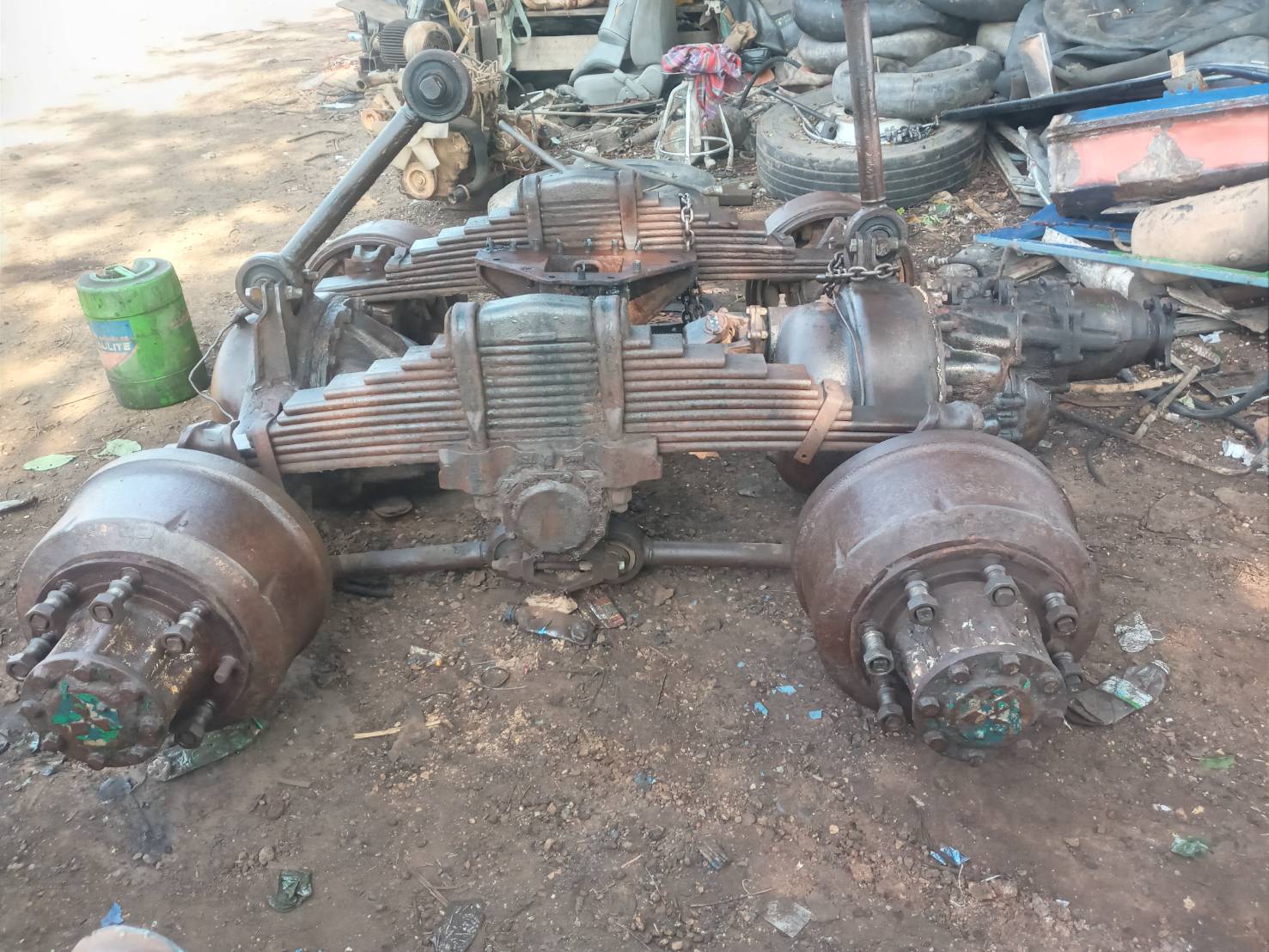 2 เพลามิตชู 527 MA เบรคใหญ่