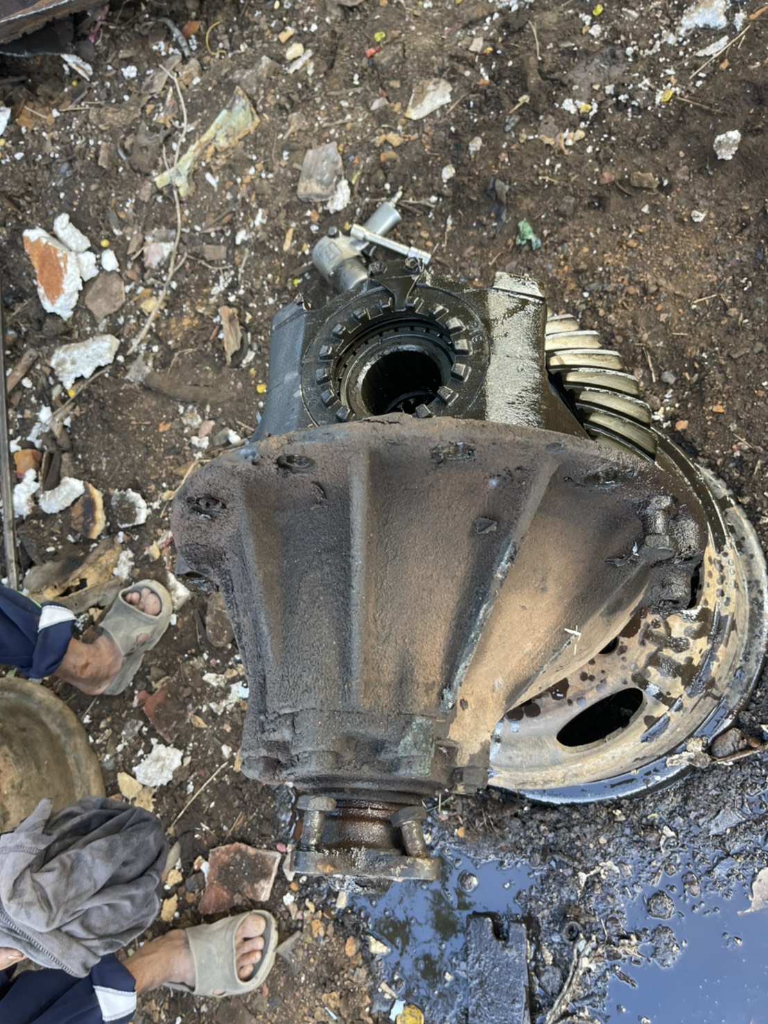 เพลา ISUZU 240 ลูกหน้า เพลาเดียว เฟื่อง 7-39 เพลา ISUZU 240 ลูกหน้า เพลาเดียว เฟื่อง 7-39