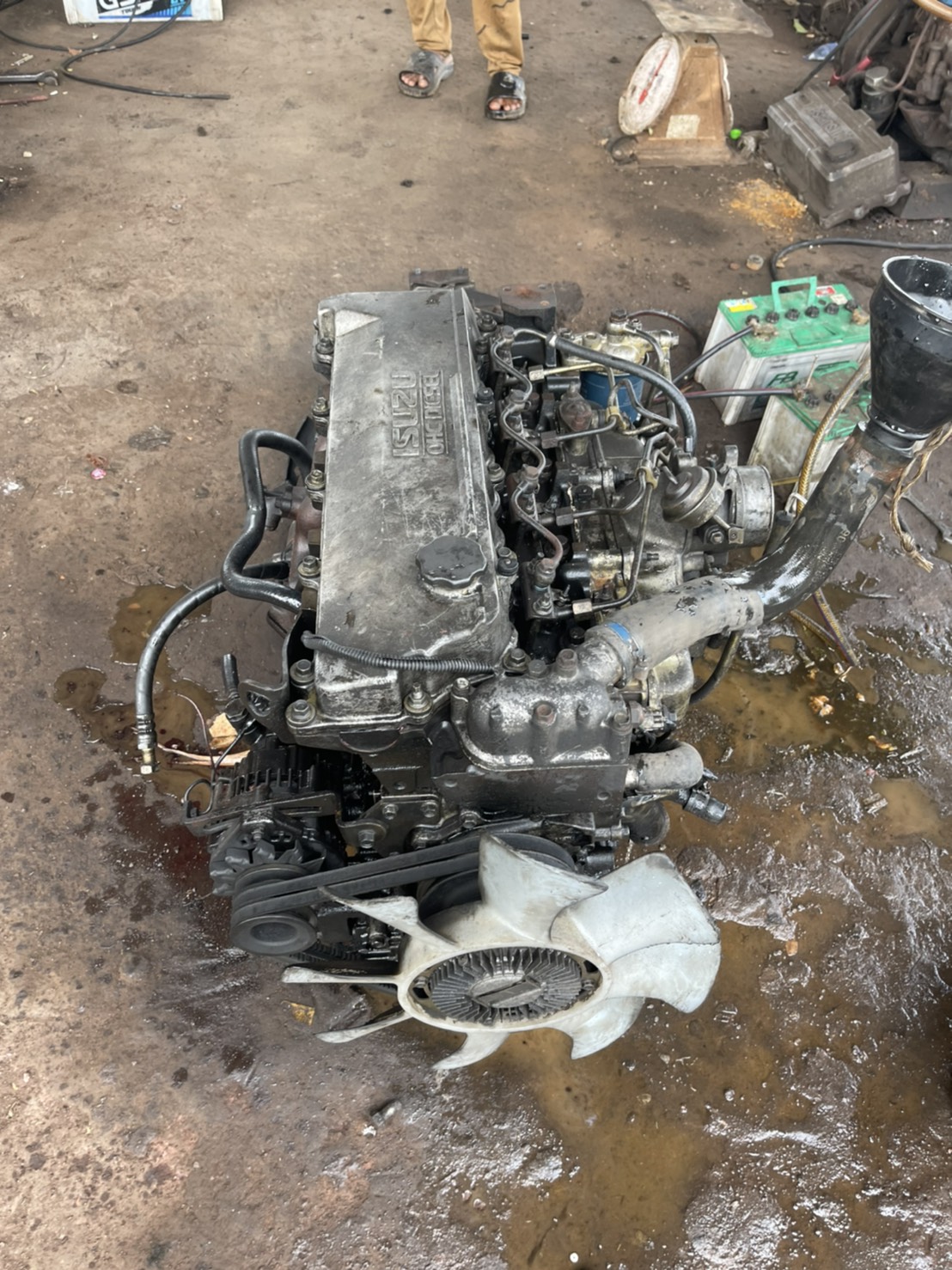 เครื่อง ISUZU 4HF1 120 แรงพร้อมเกียร์ เครื่อง ISUZU 4HF1 120 แรงพร้อมเกียร์