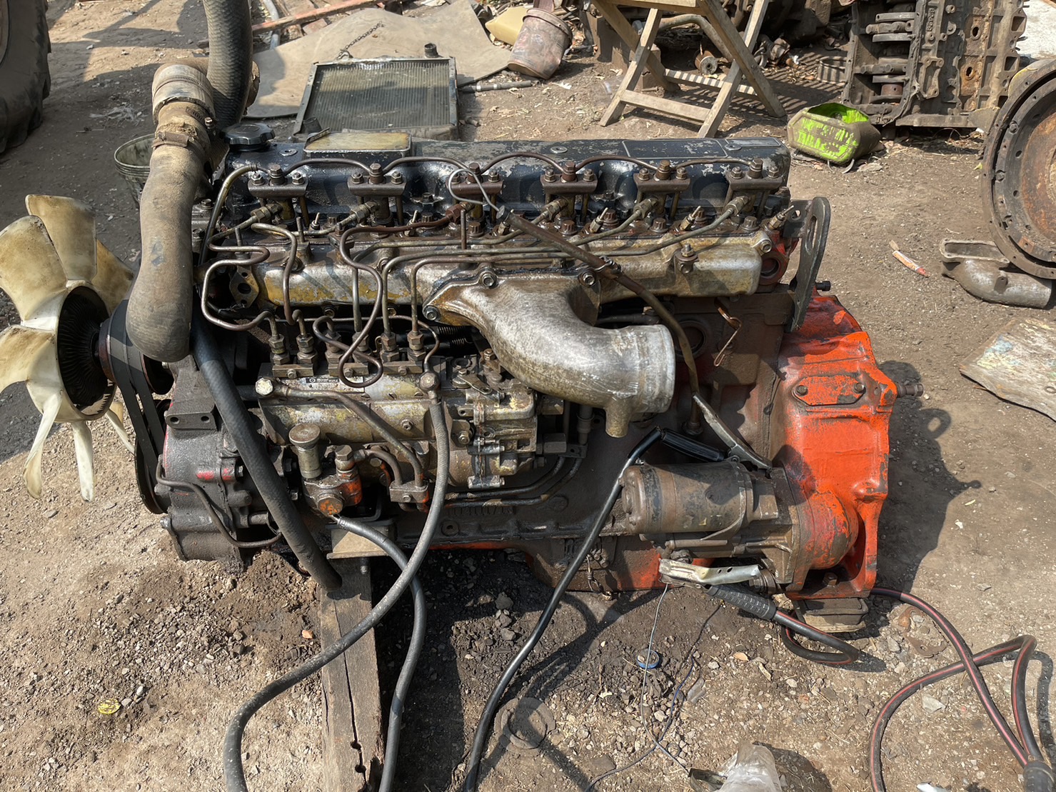 เครื่อง HINO WO6E 165 แรงม้า 48000 บาท ร้อมใช้งาน