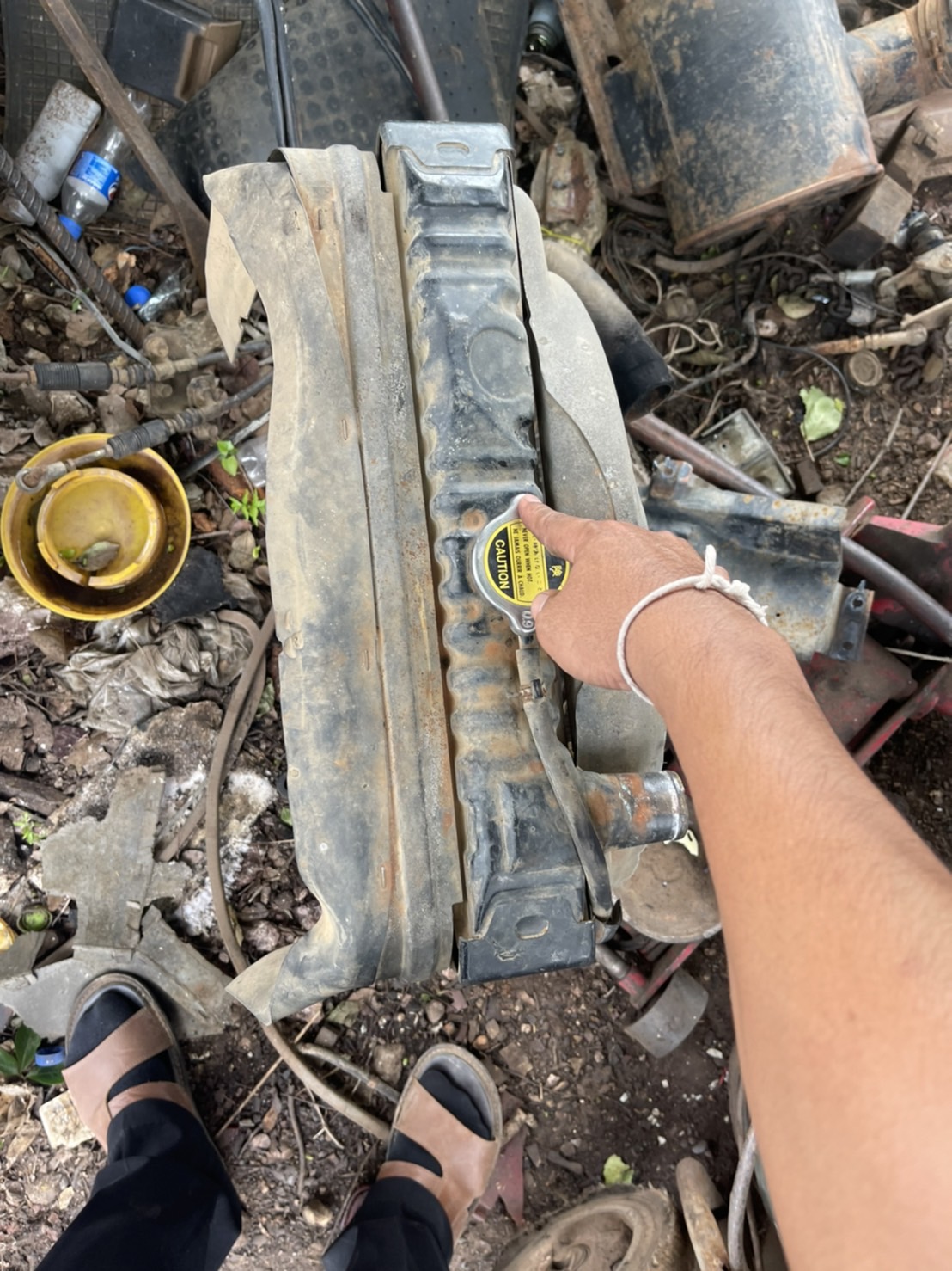 หม้อน้ำ ISUZU NPR 115 120