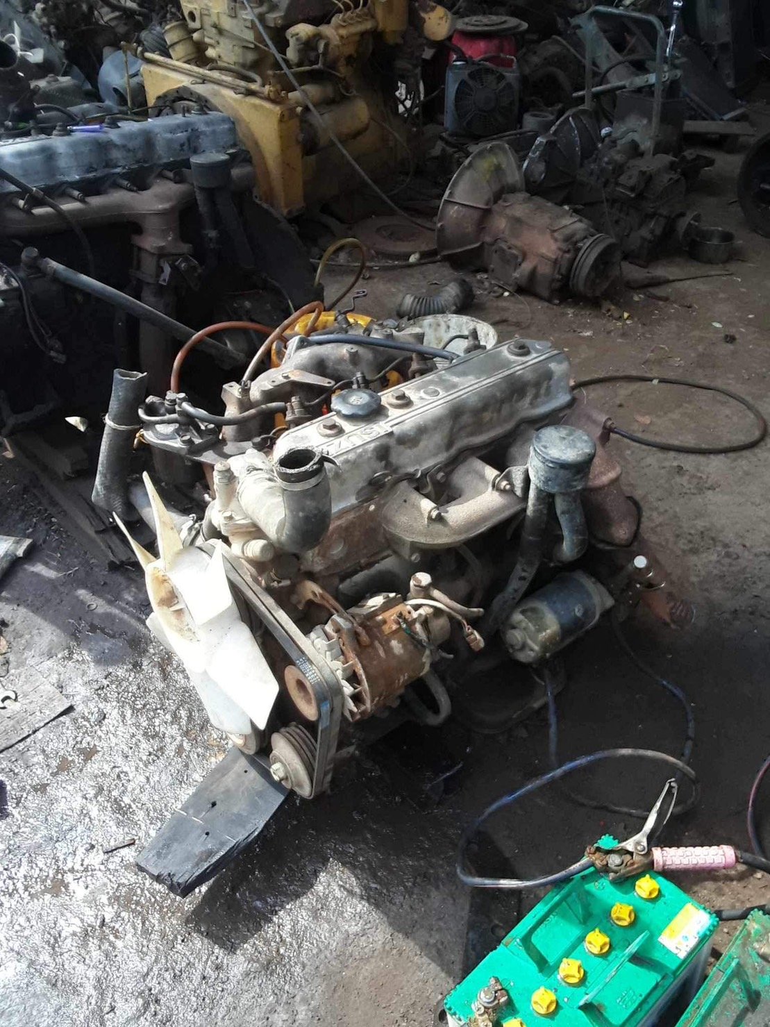 เครื่อง ISUZU 4BA1 85 แรงม้า 18000 บาท พร้อมใช้งาน