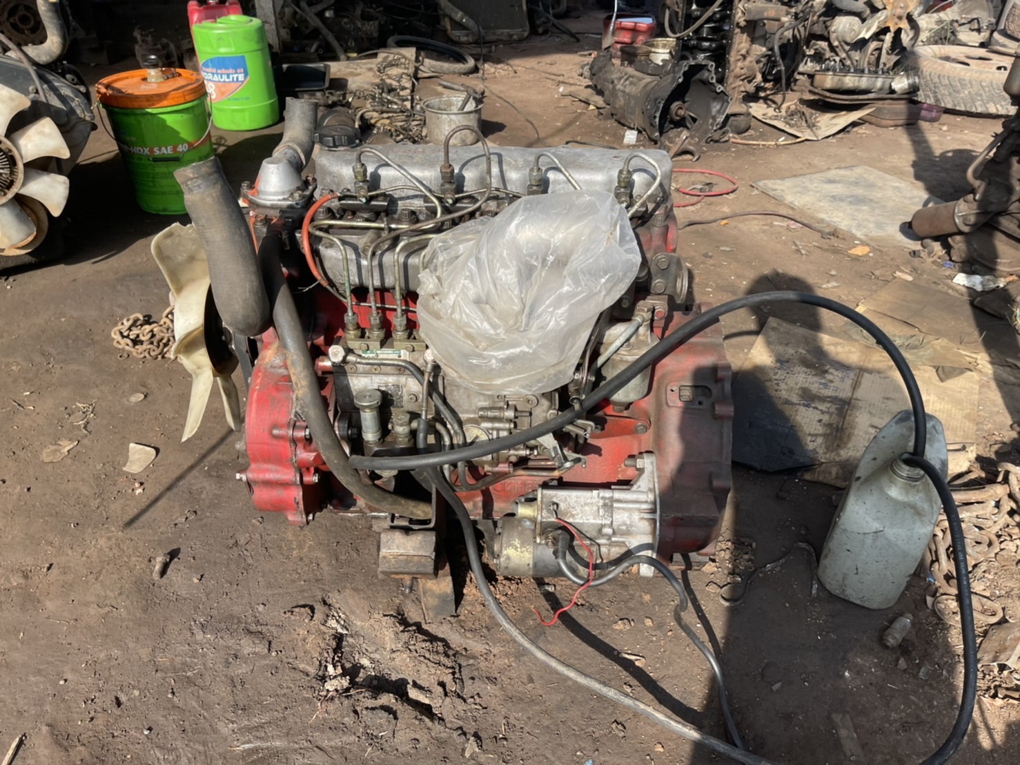 เครื่อง HINO WO4D 117 แรง