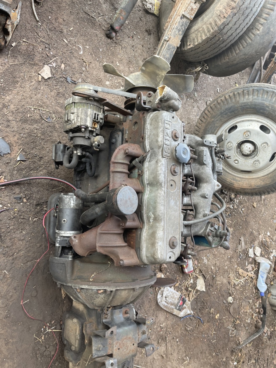 เครื่อง ISUZU 4EA1  85แรงม้า