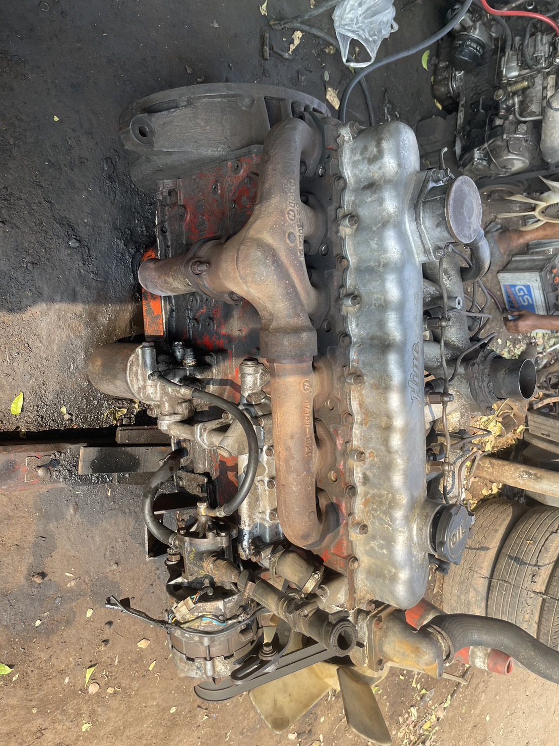 เครื่องHINO EH700 168 แรงม้า 38000 บาทพร้อมใช้งาน