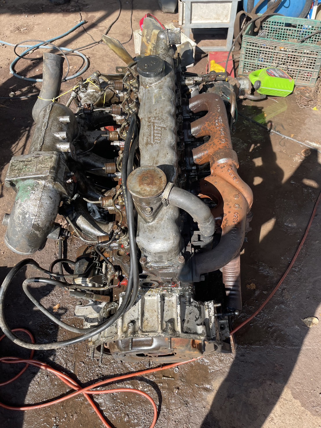 เครื่อง HINO EH700 168 แรงม้า 40000 บาท พร้อมใช้งาน