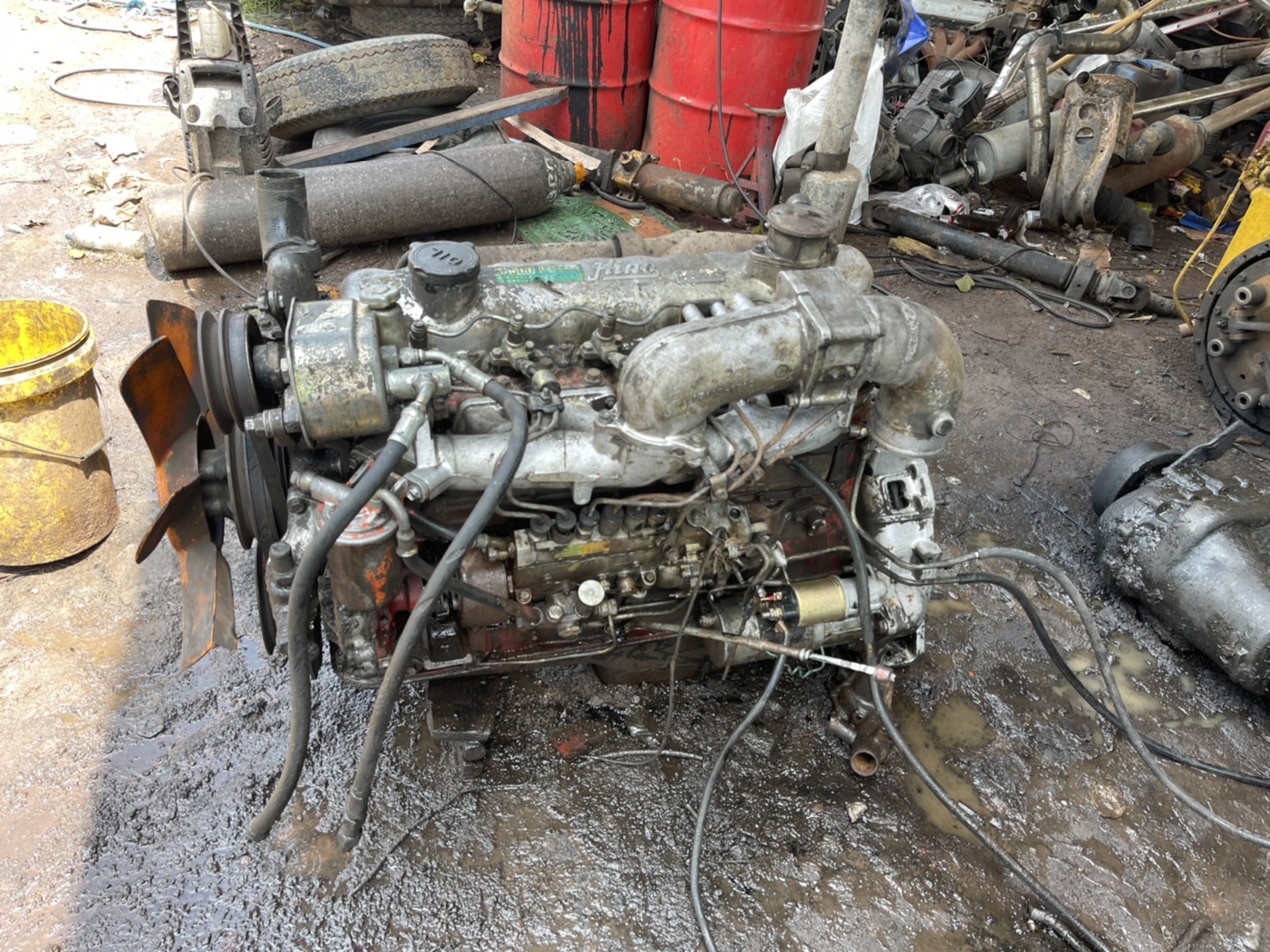 เครื่อง HINO EH500 160แรง