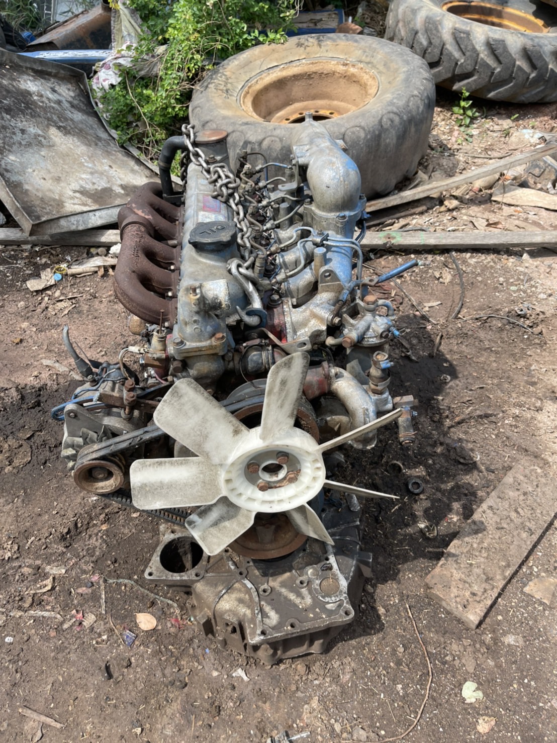 เครื่อง HINO HO7C  185 แรง