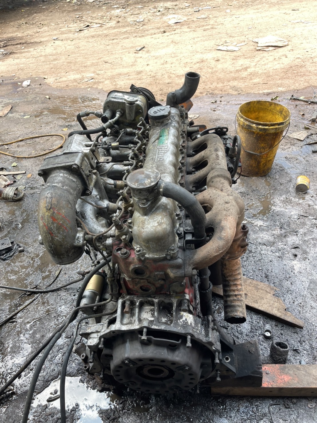 เครื่อง HINO EH500 160แรง