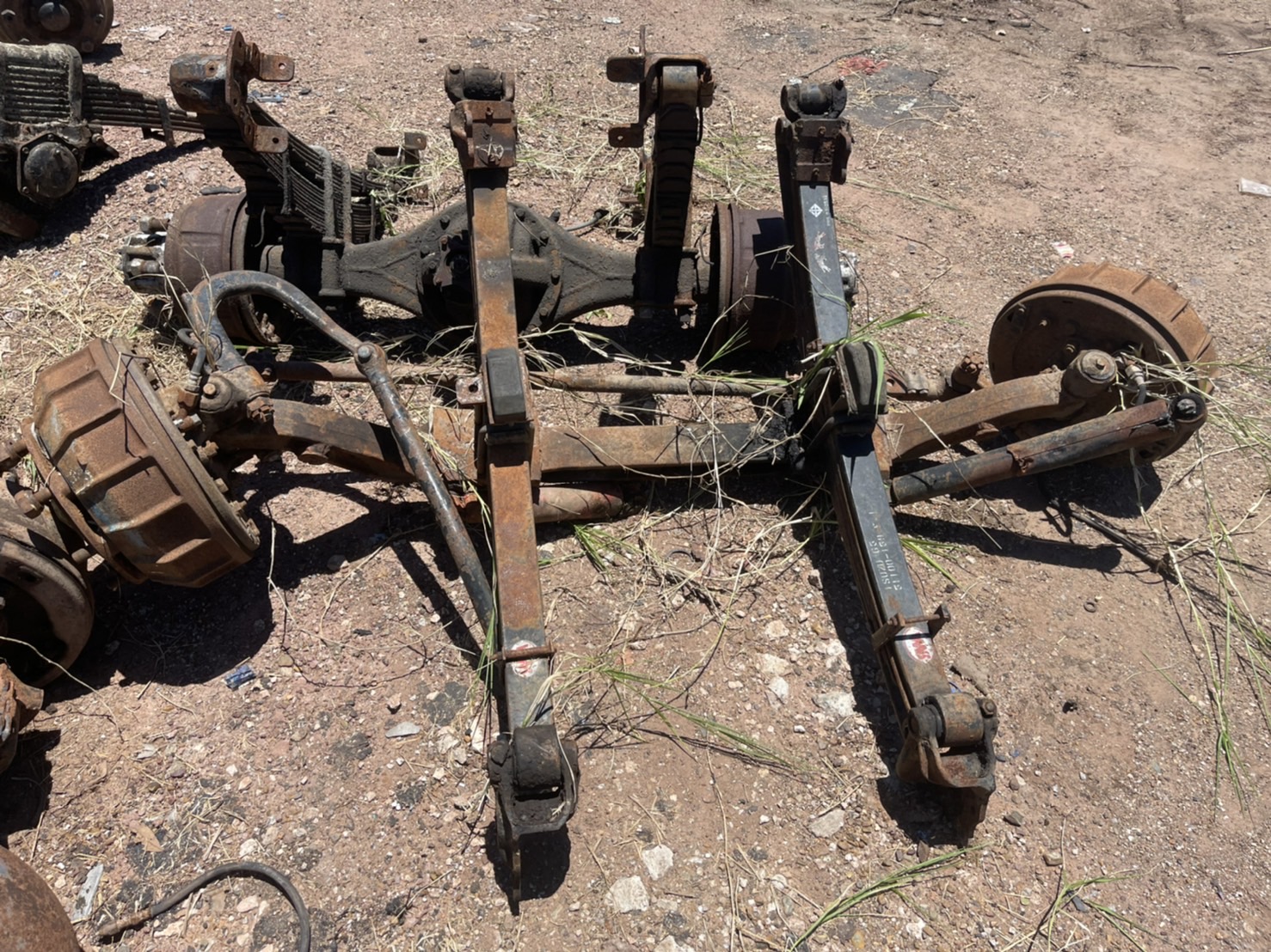 คานหน้า ร็อกกี้ ใส่หัวยาว พร้อมแหนบ